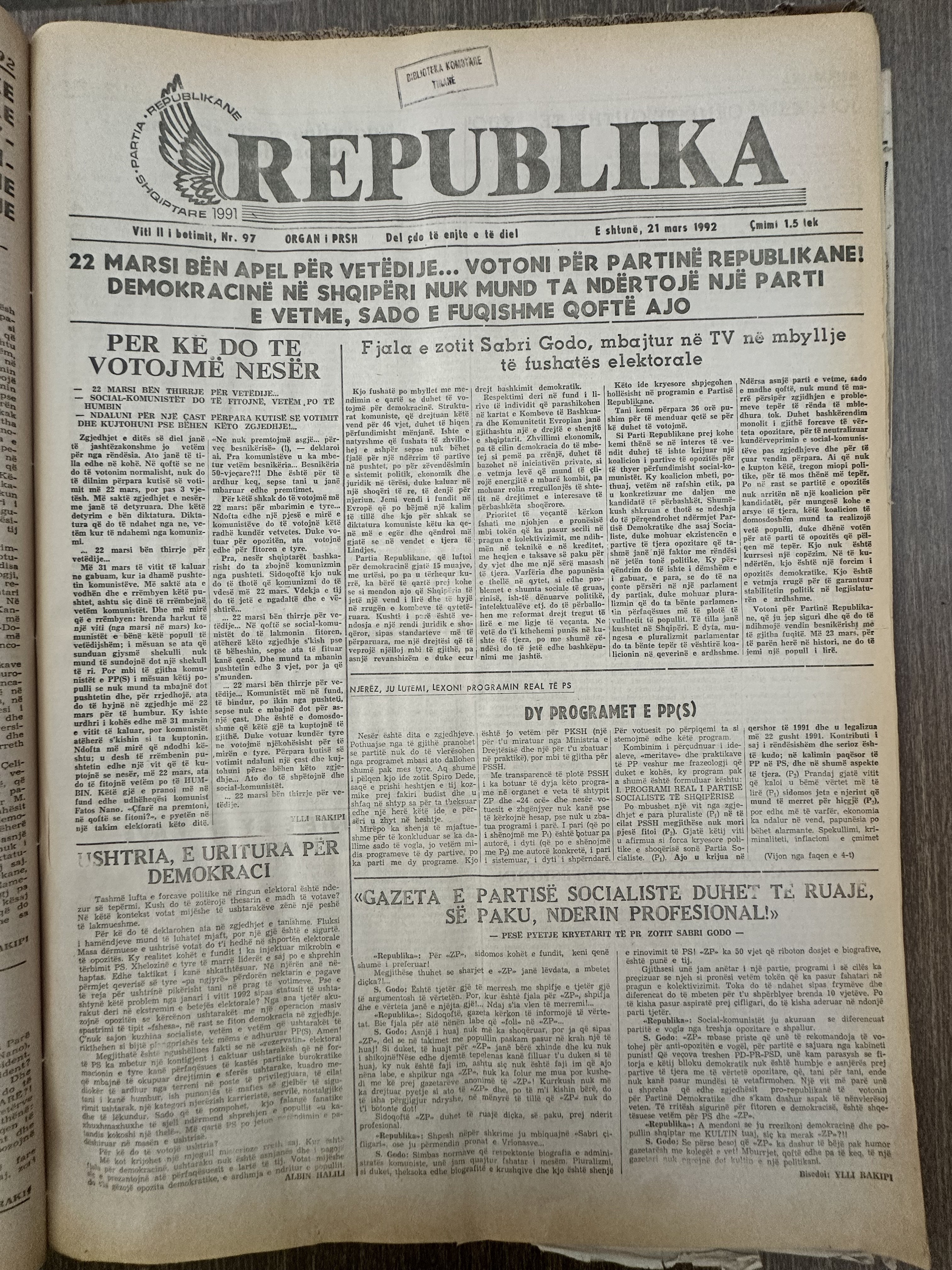 Original newspaper scan