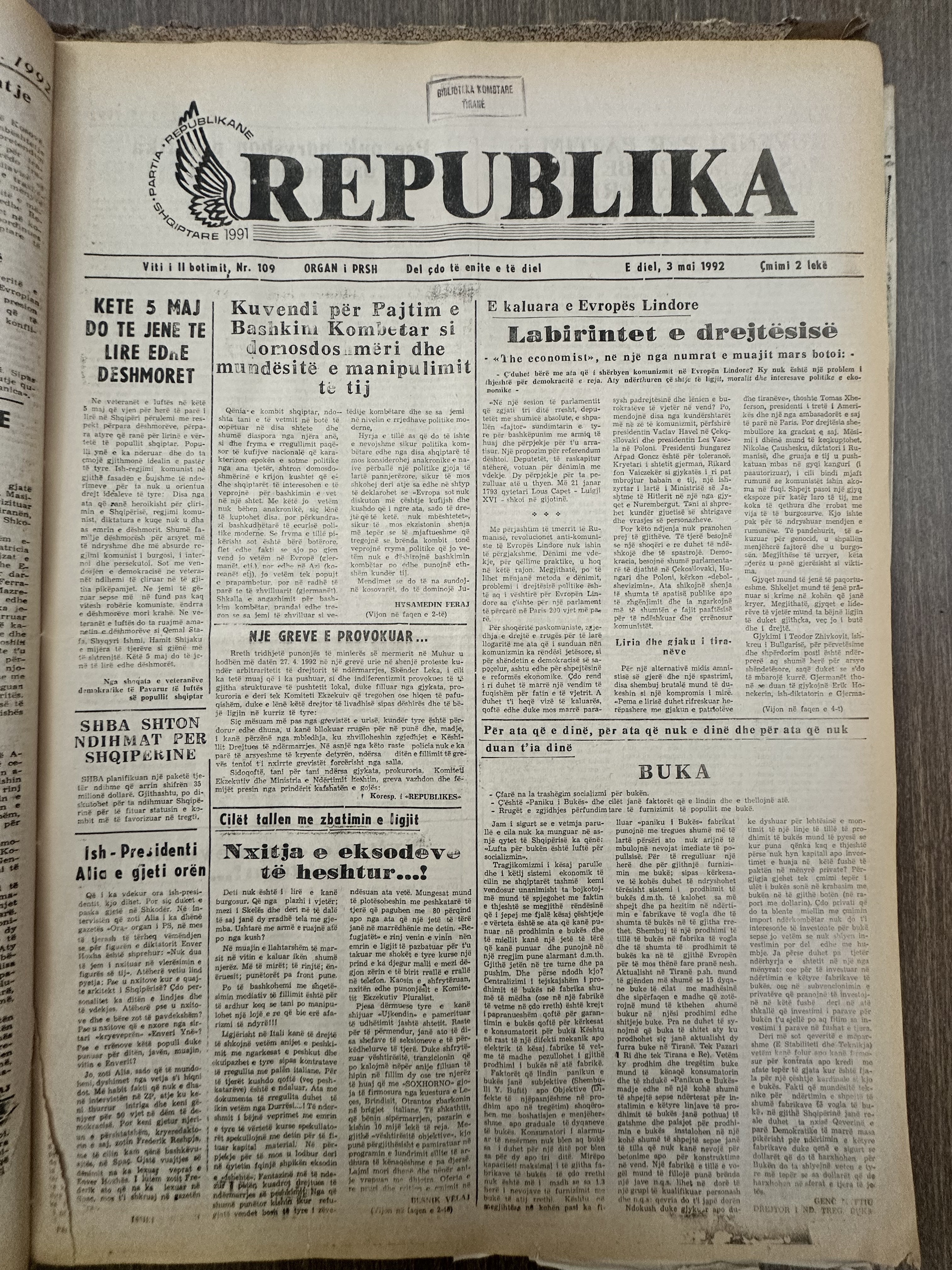 Original newspaper scan