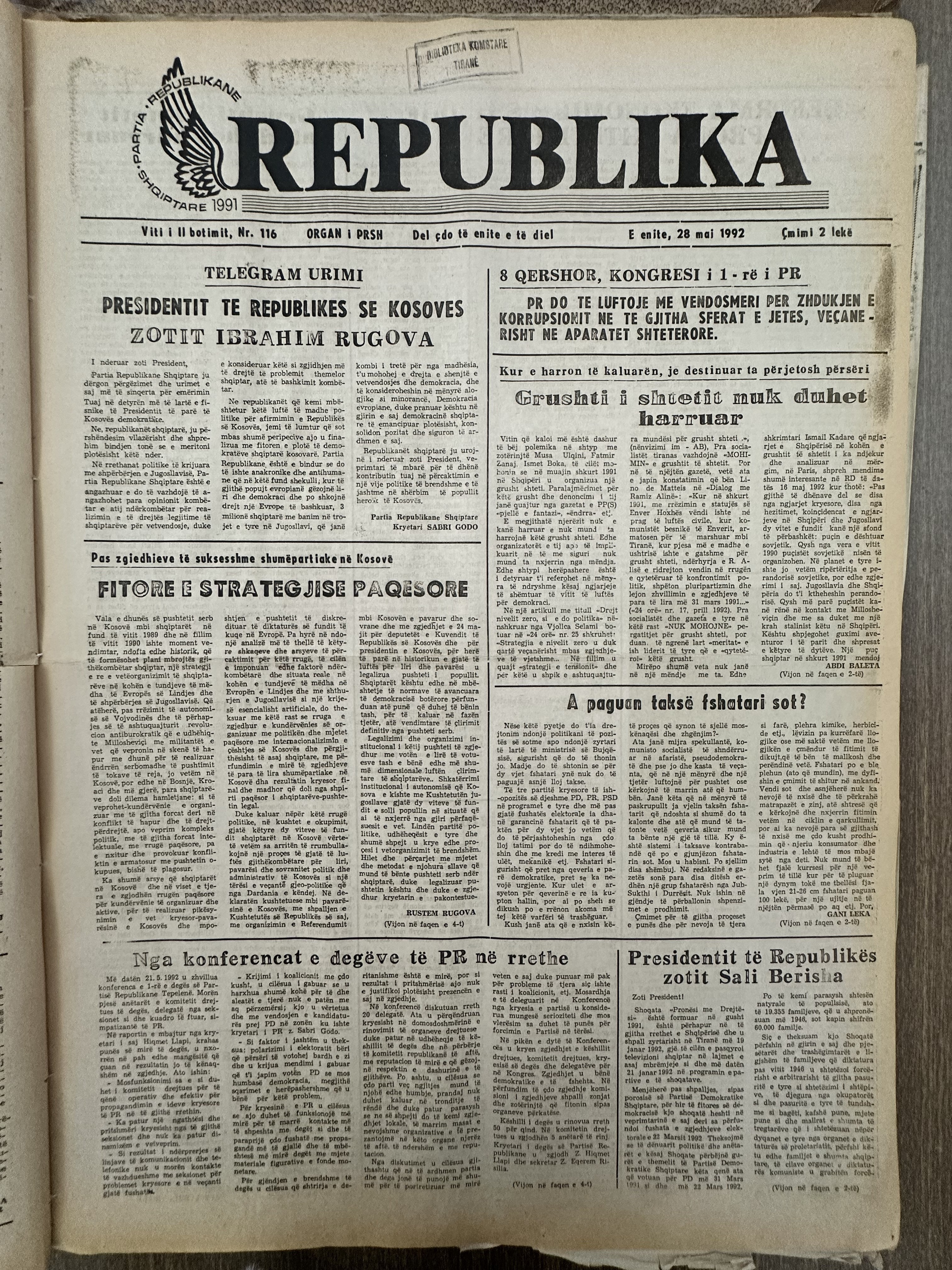 Original newspaper scan