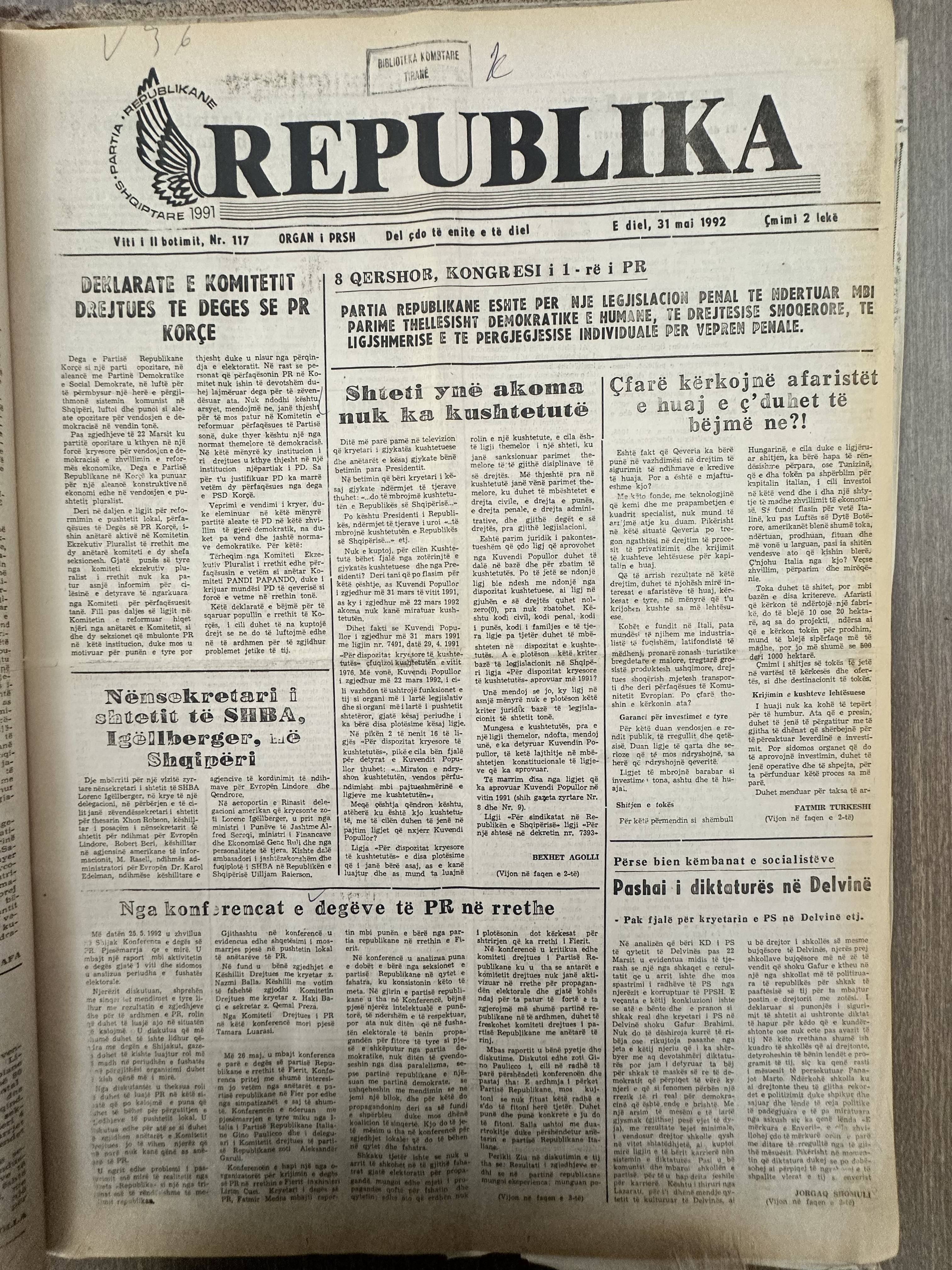 Original newspaper scan