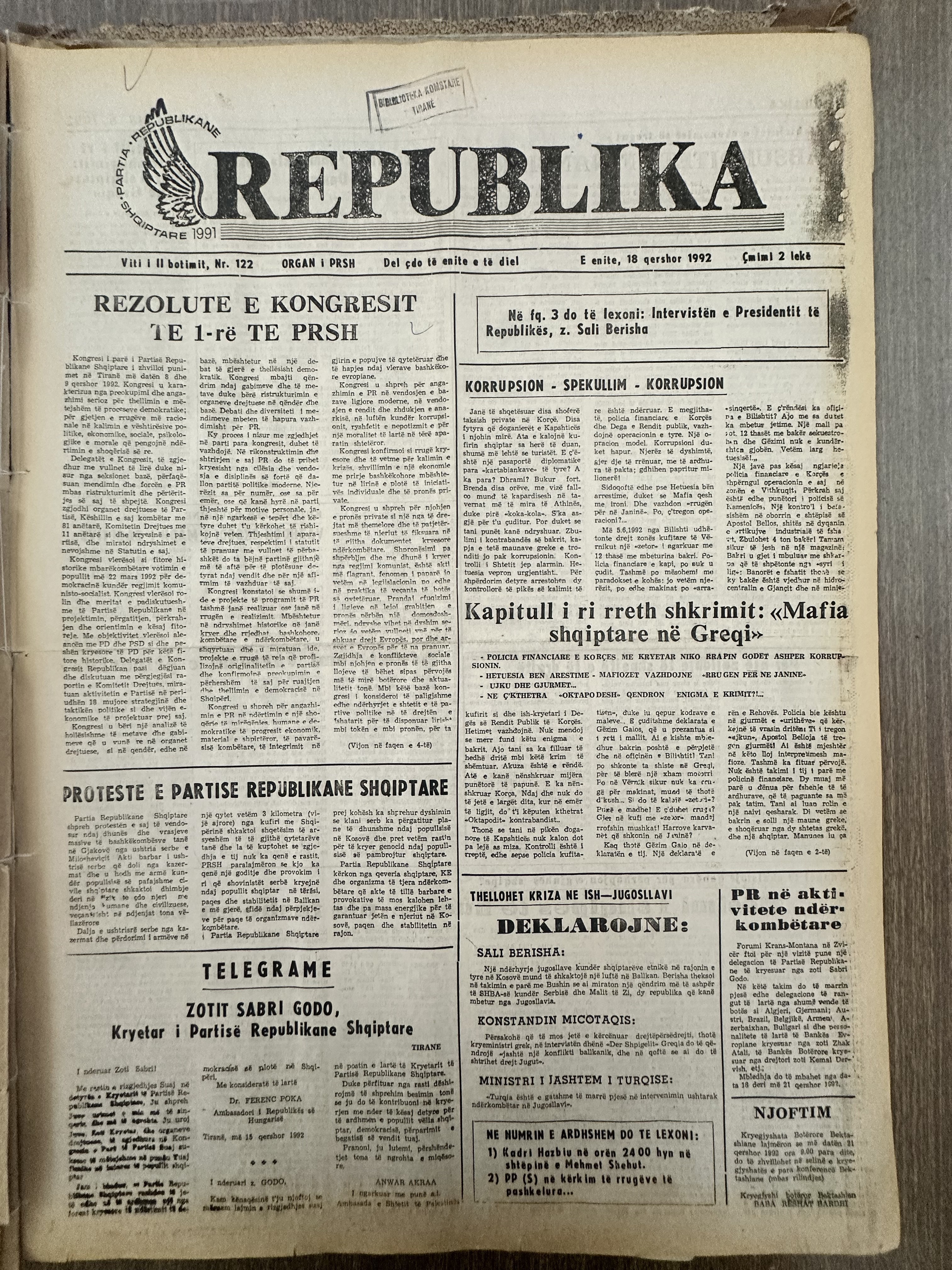 Original newspaper scan