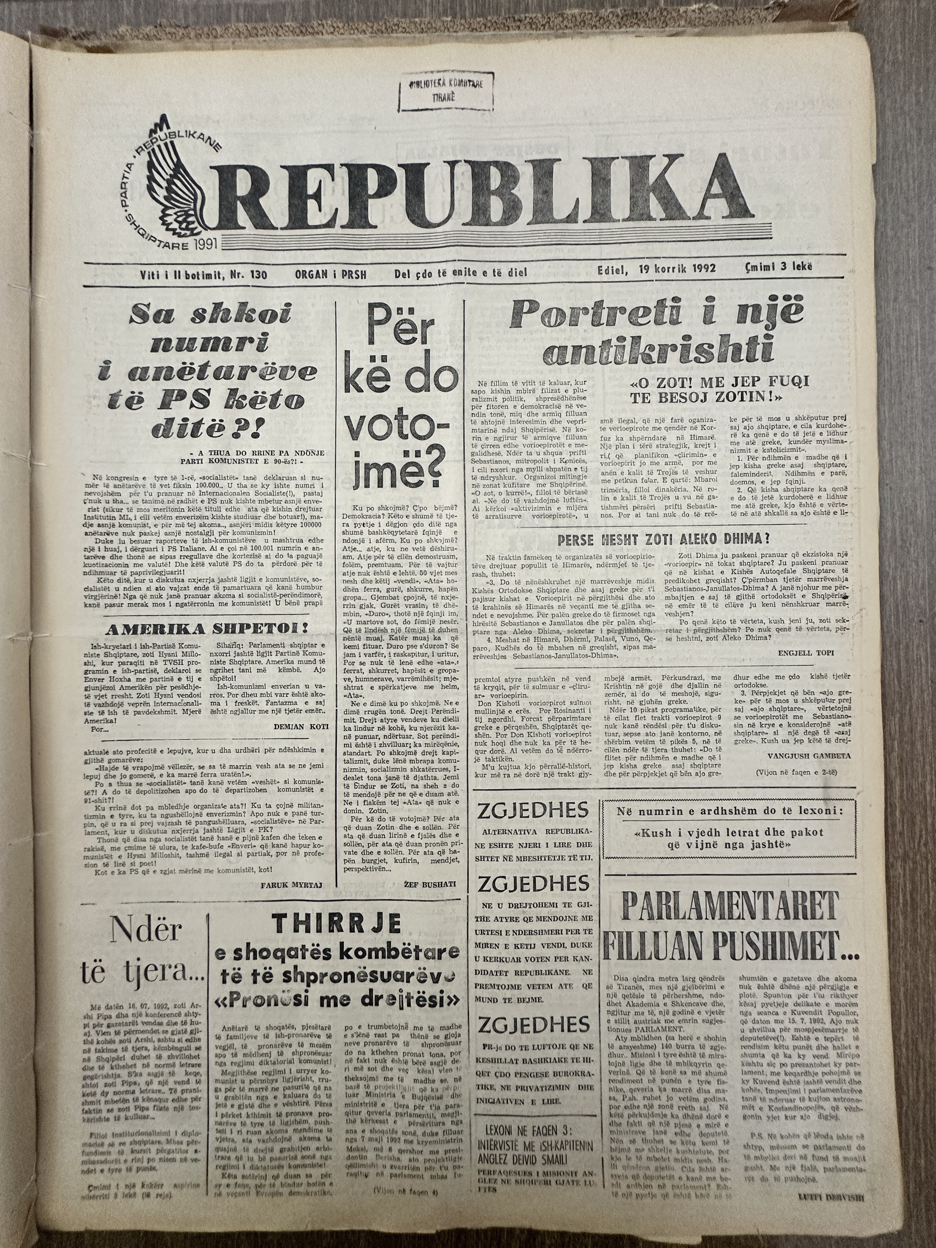 Original newspaper scan