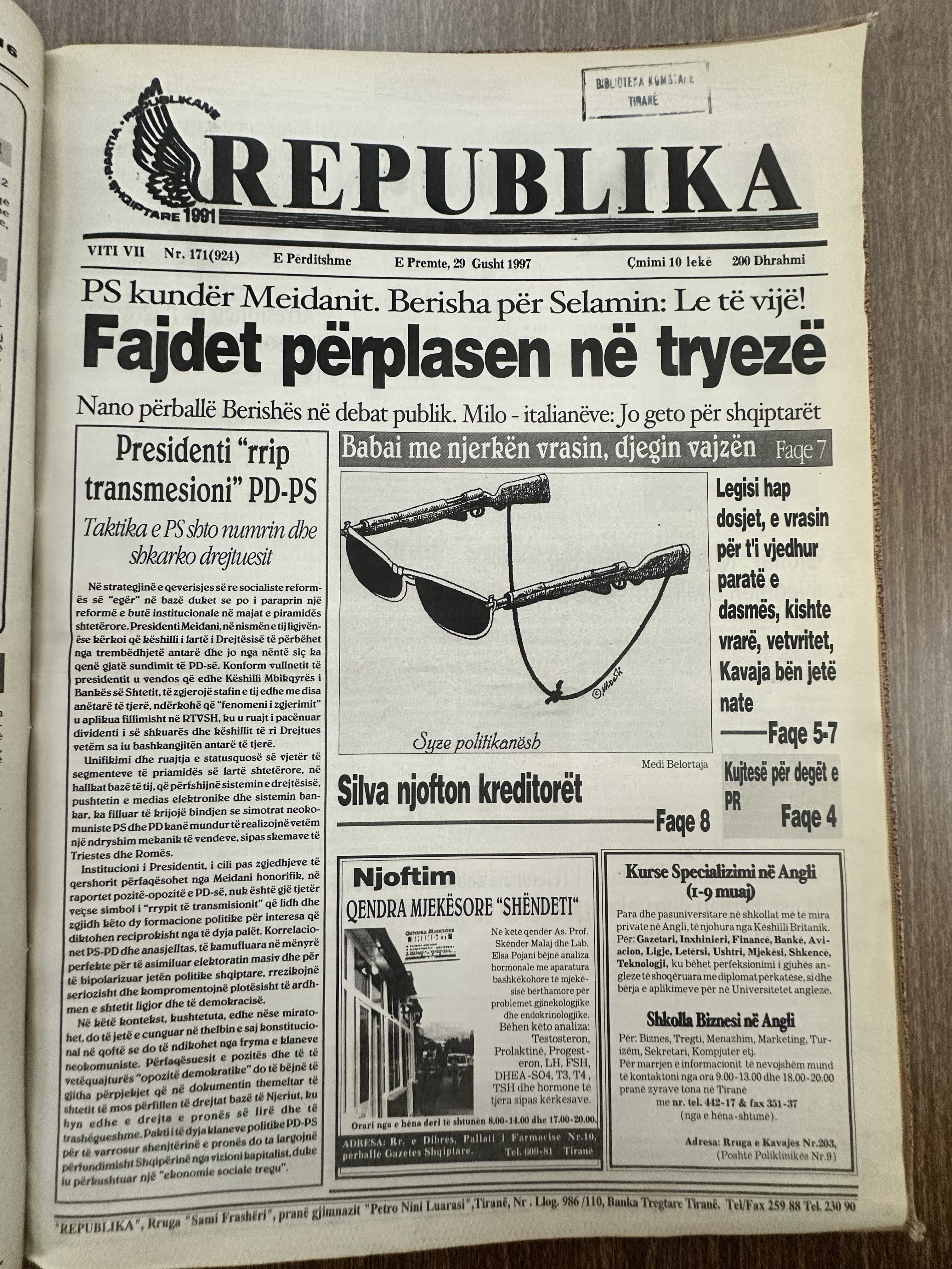 Original newspaper scan