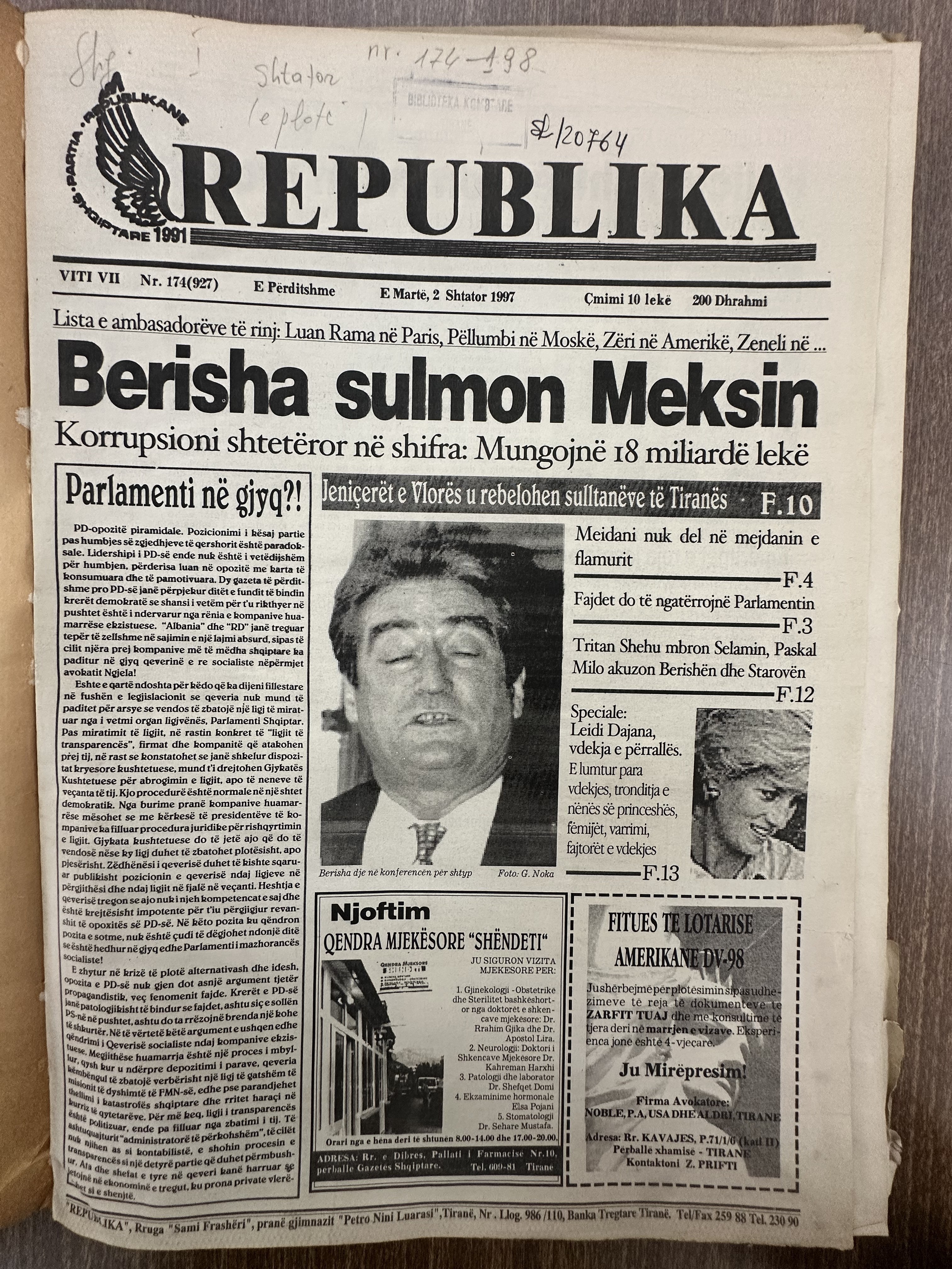 Original newspaper scan