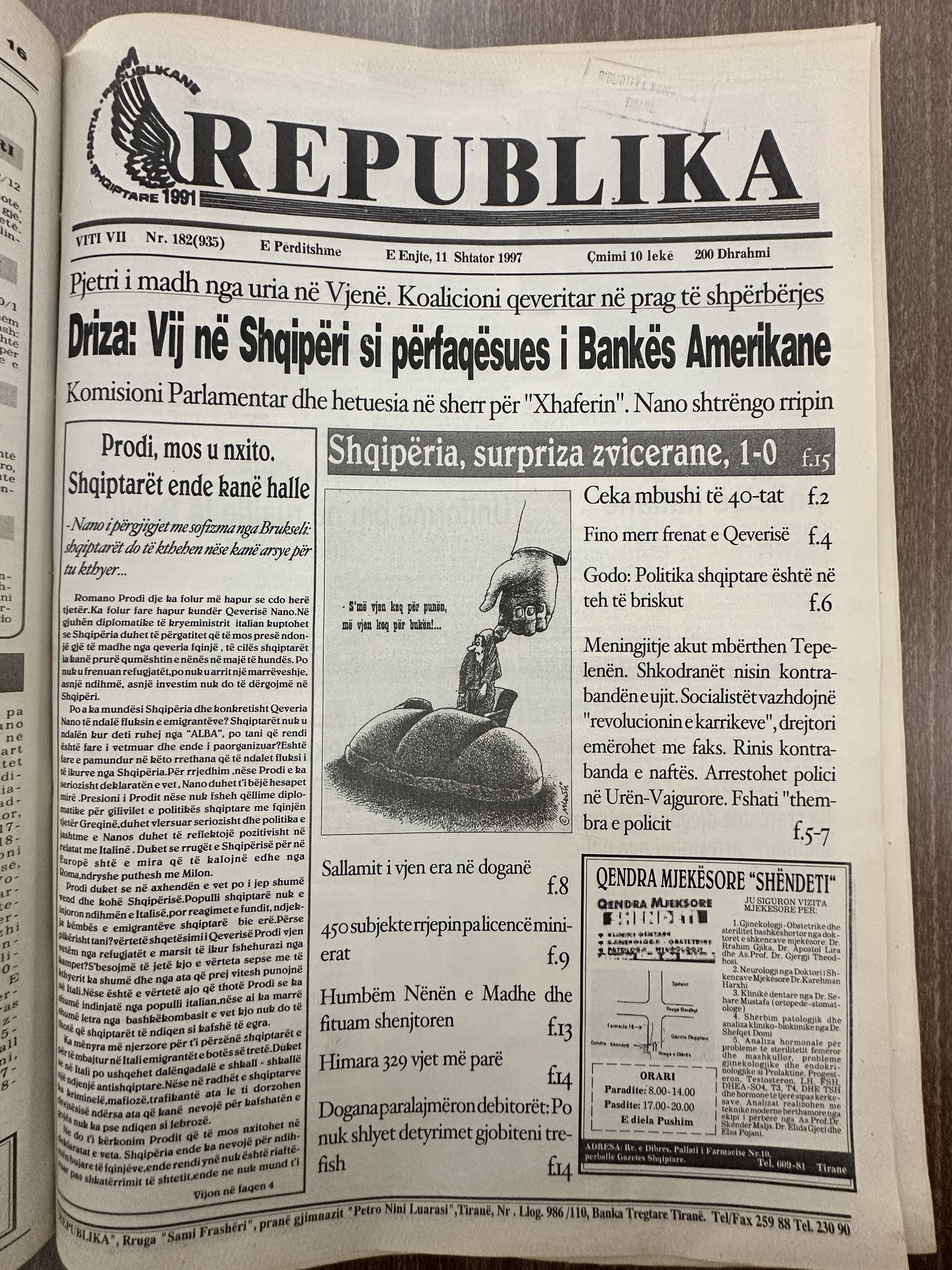 Original newspaper scan