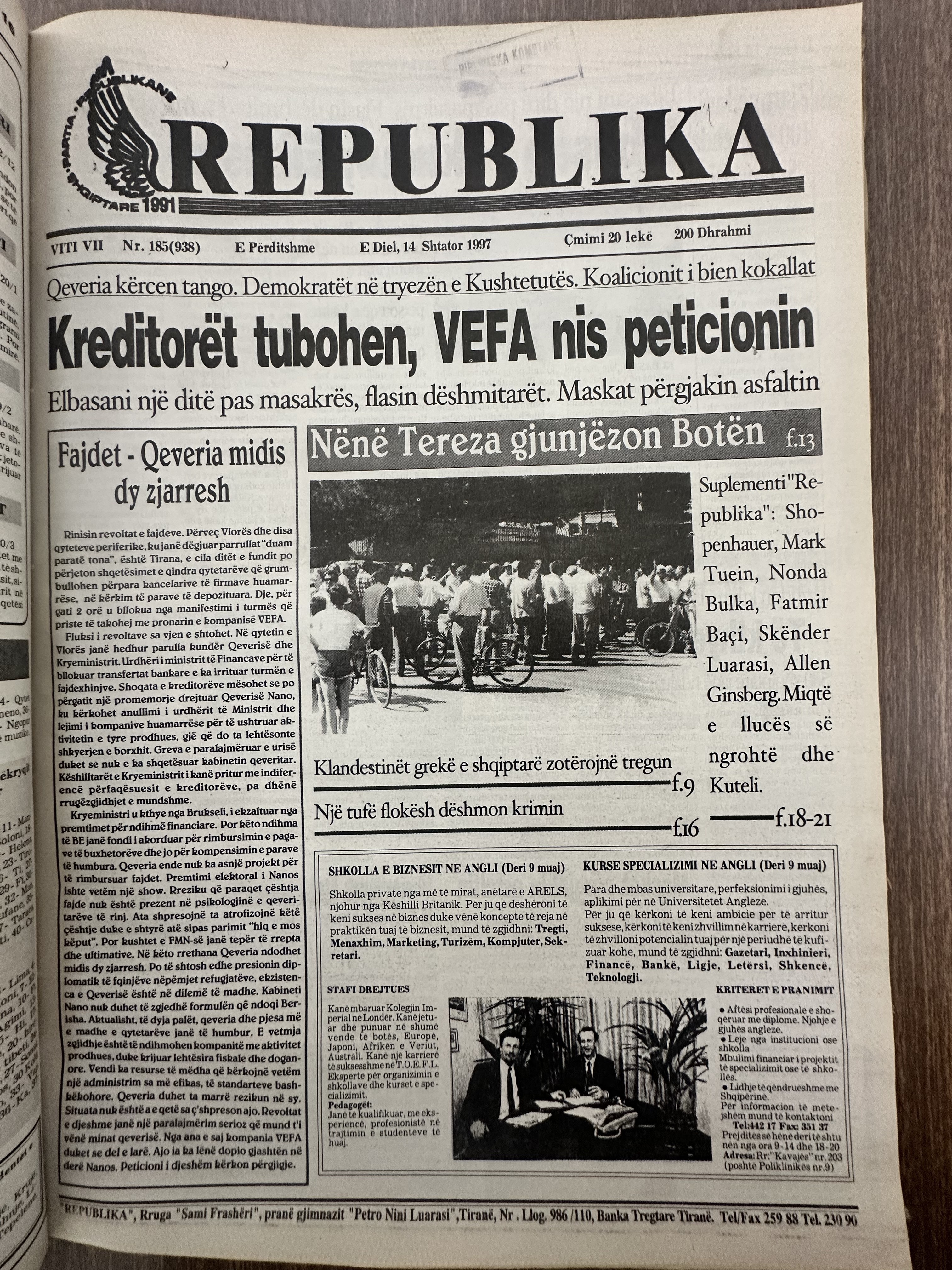 Original newspaper scan