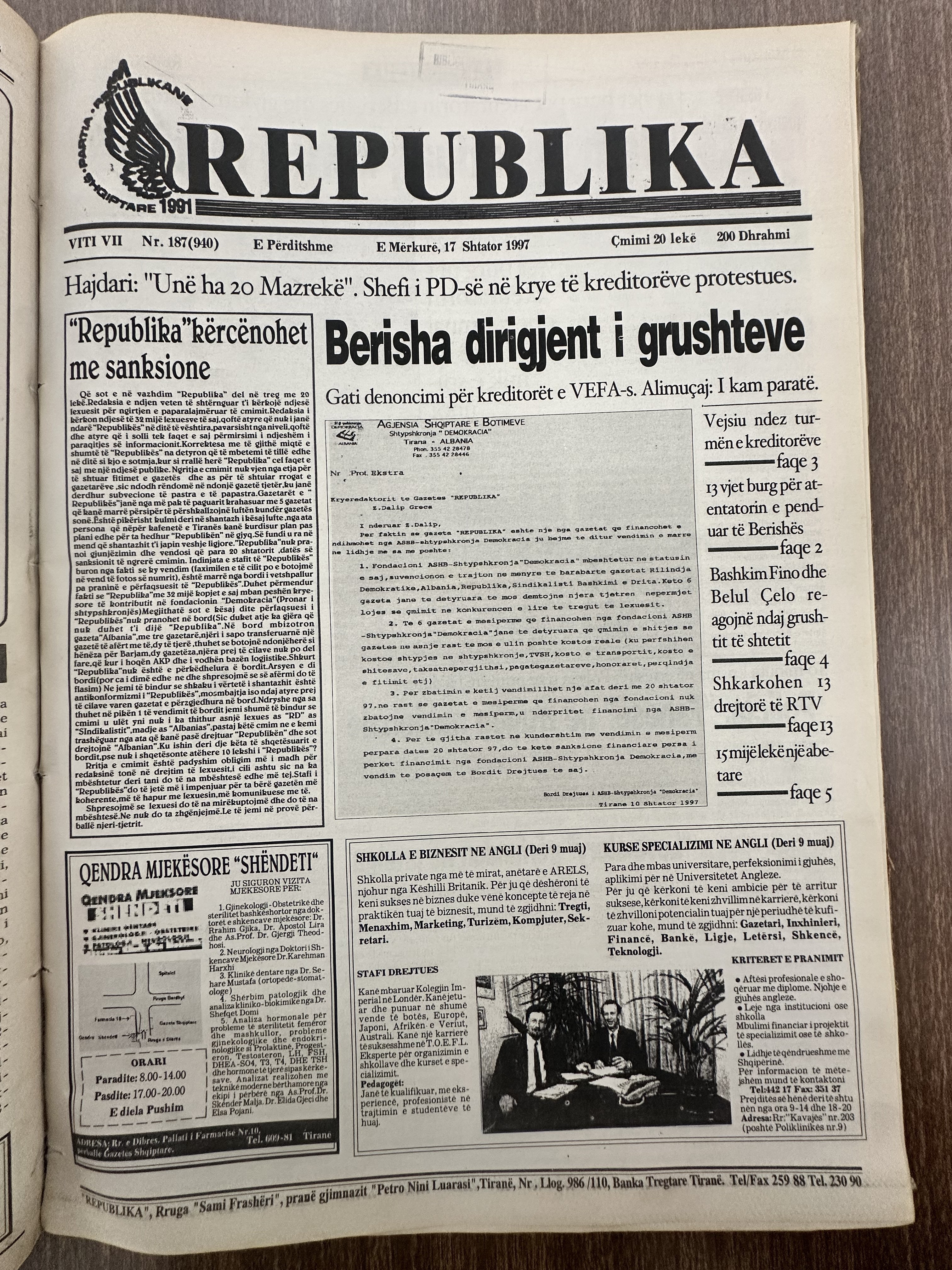 Original newspaper scan