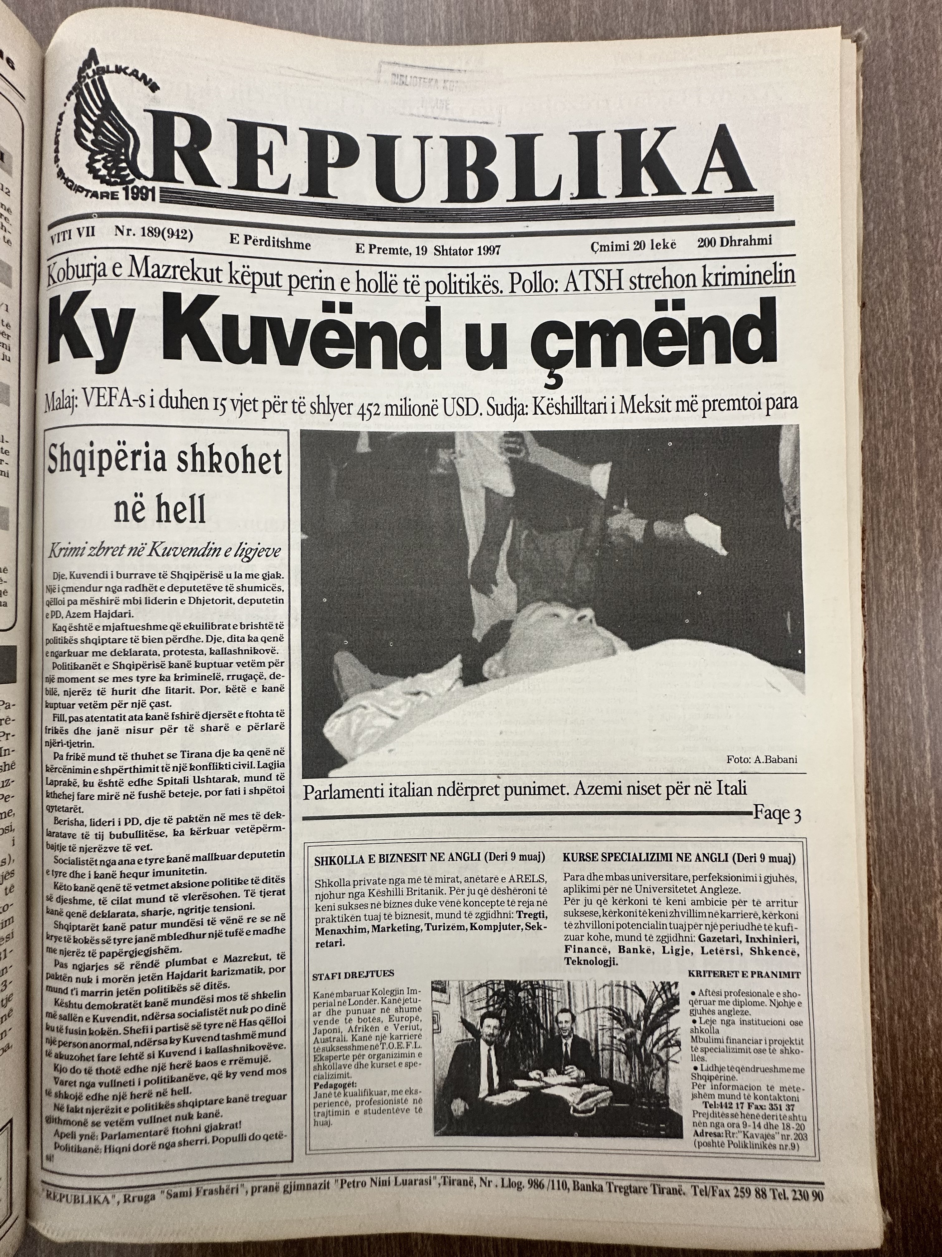 Original newspaper scan