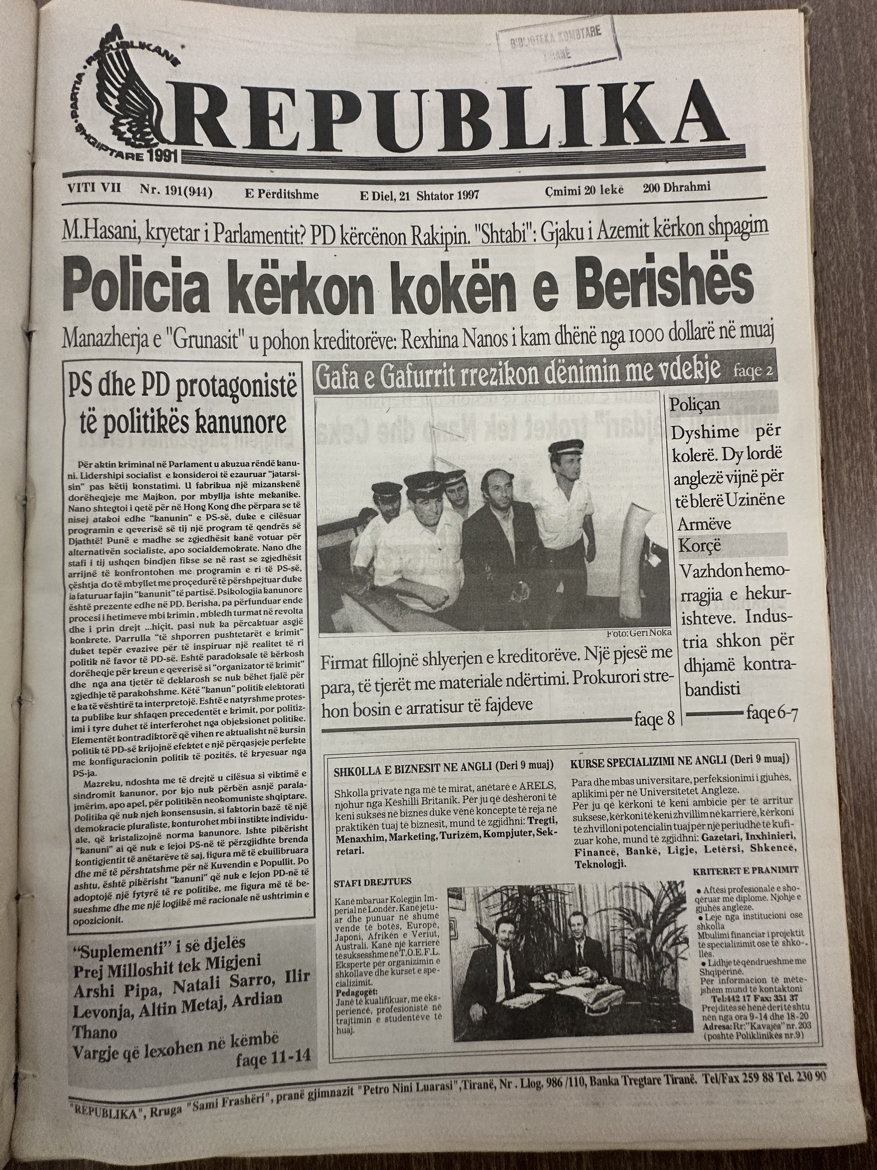 Original newspaper scan