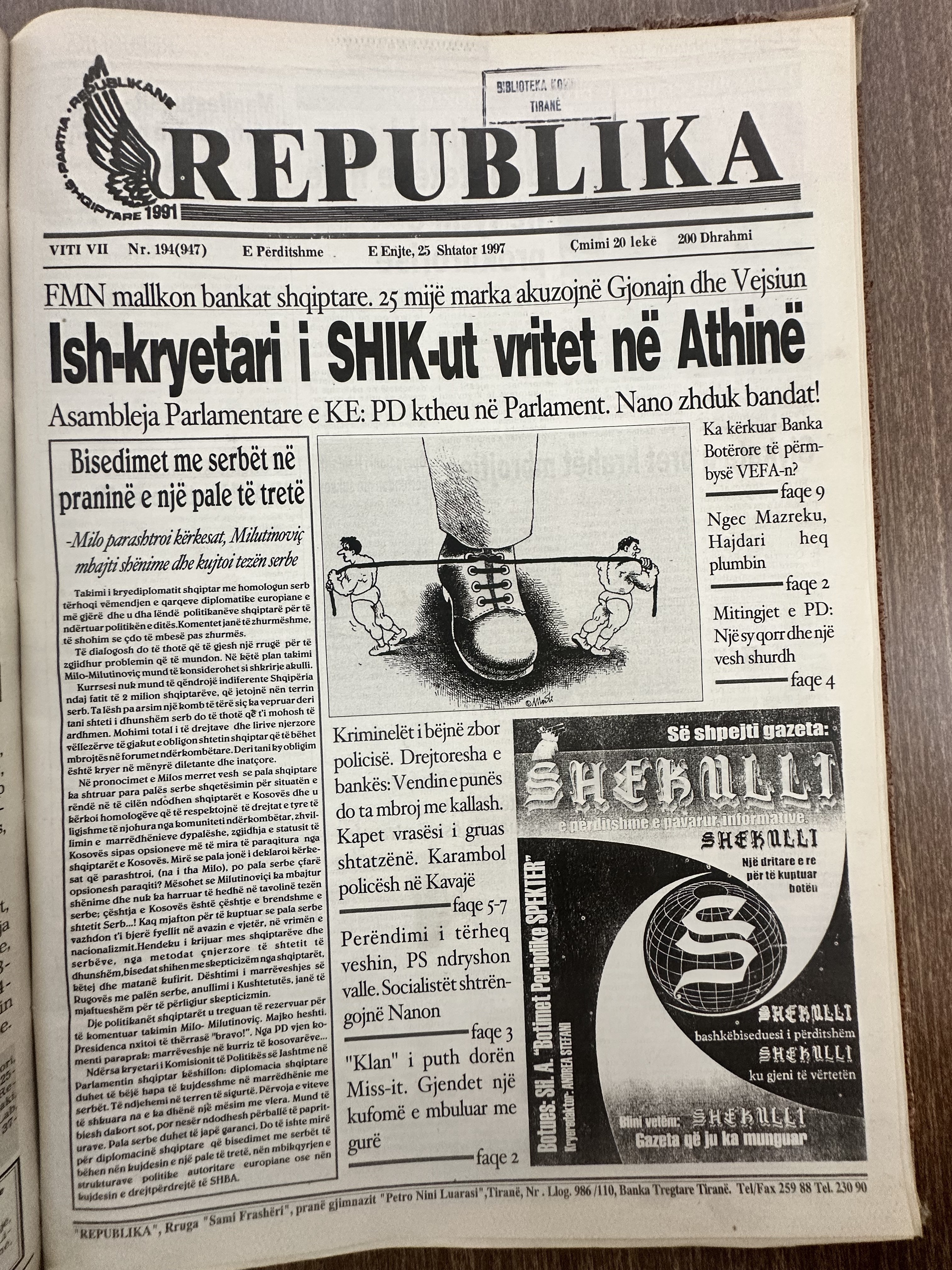 Original newspaper scan