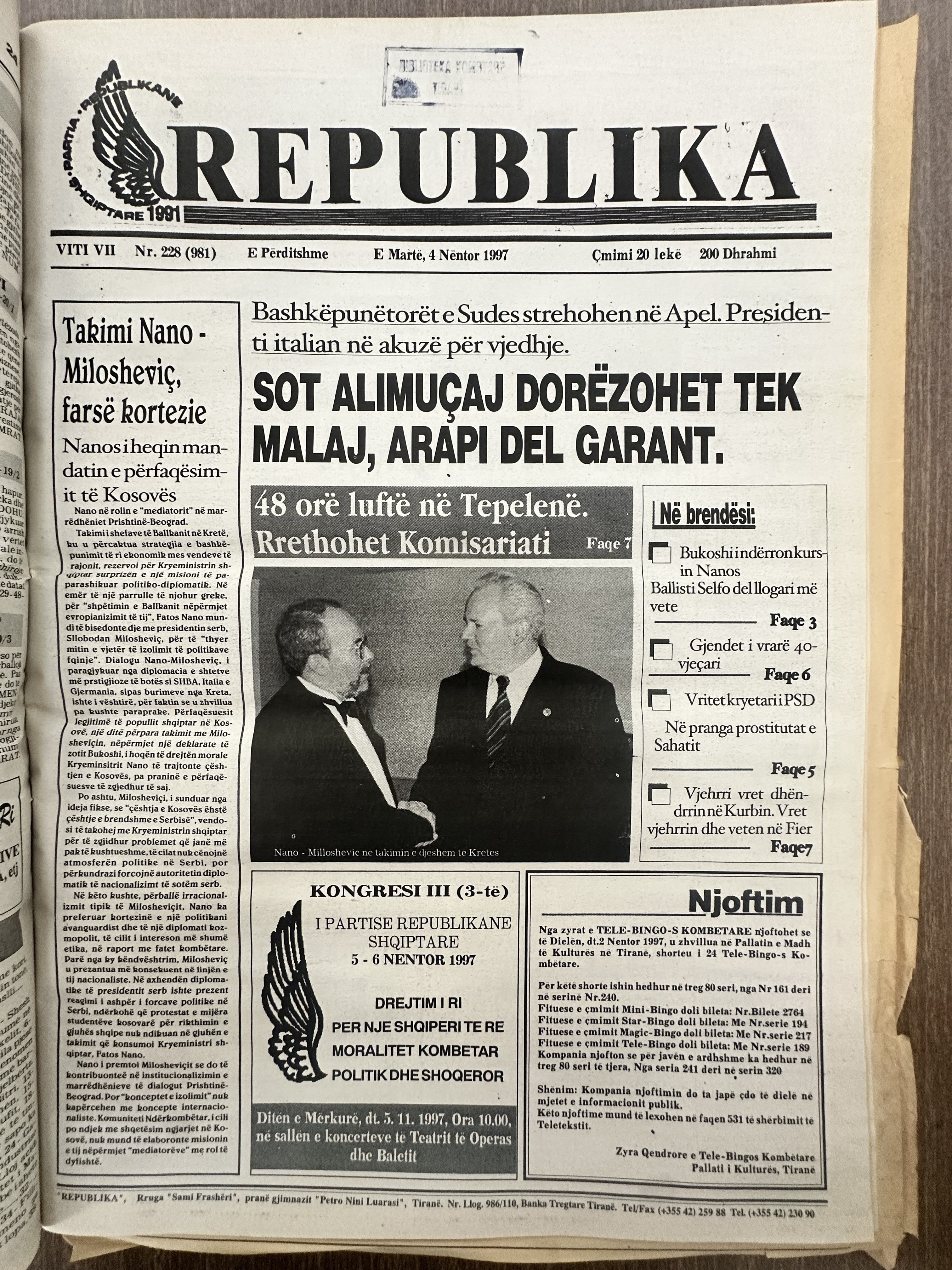 Republika 1997-11-04