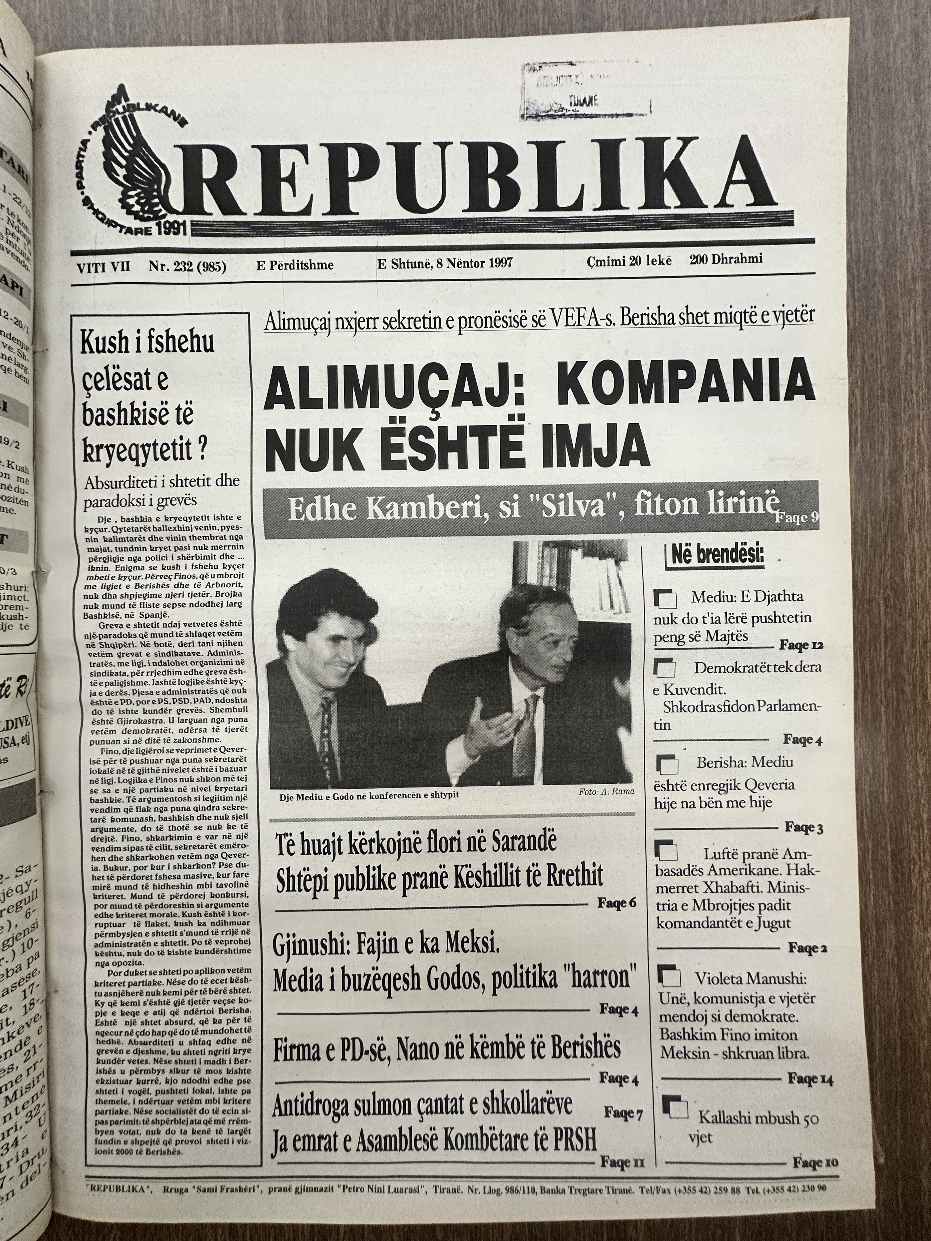 Republika 1997-11-08