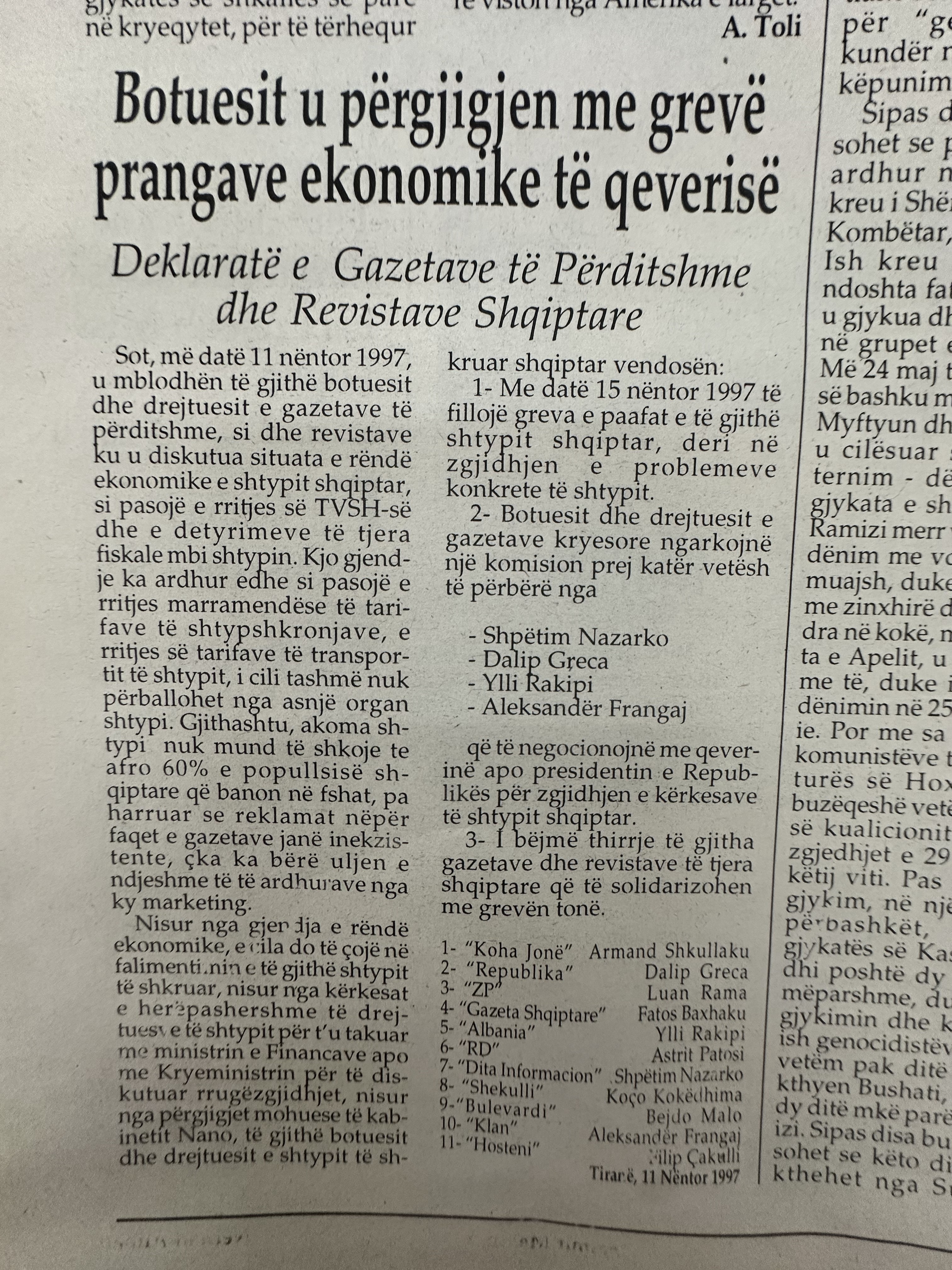 Republika 1997-11-11