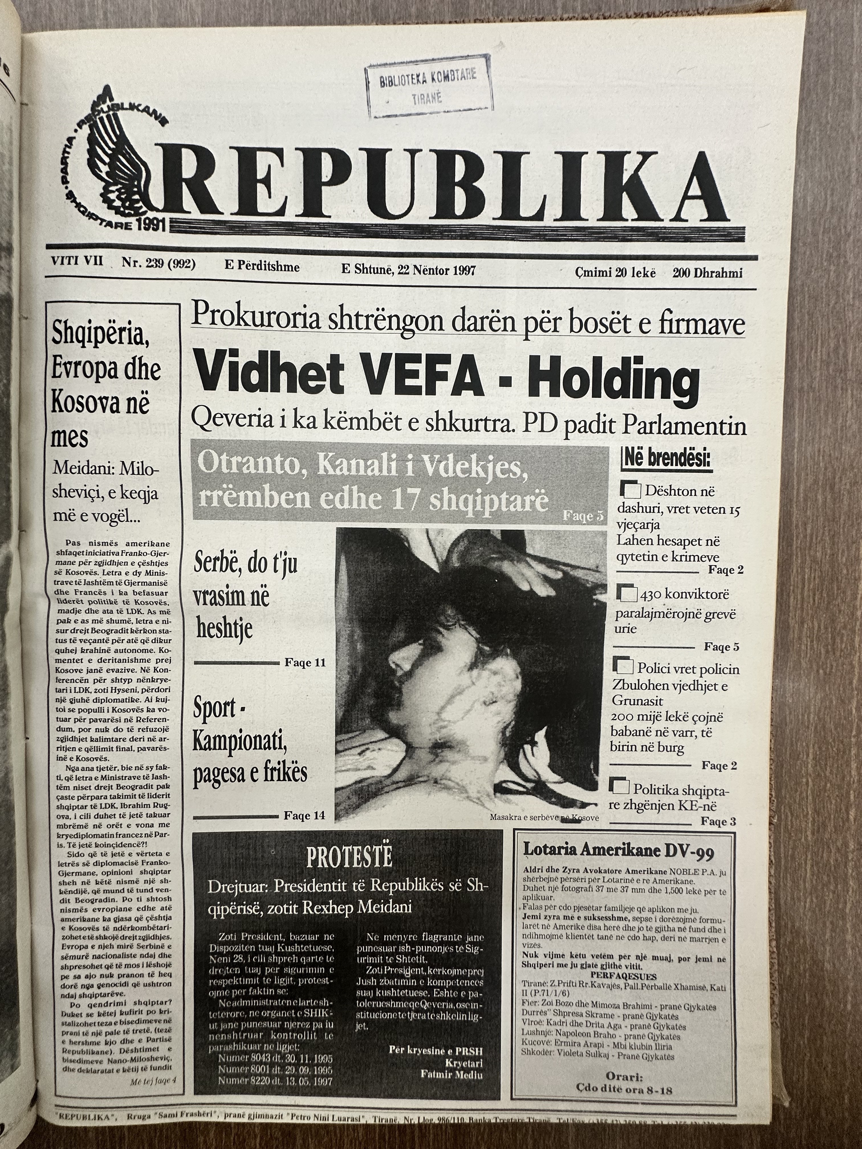 Republika 1997-11-22