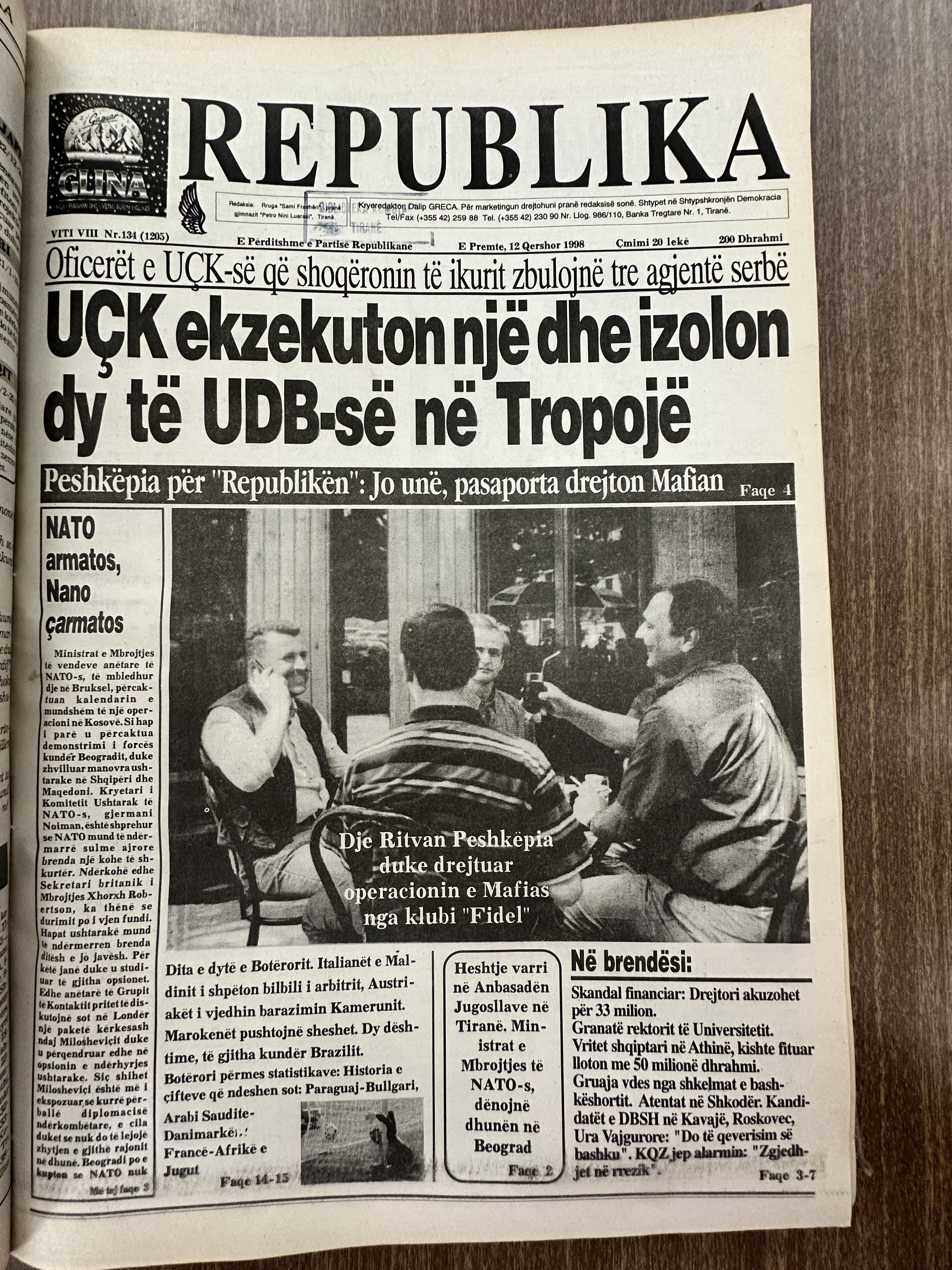 Original newspaper scan