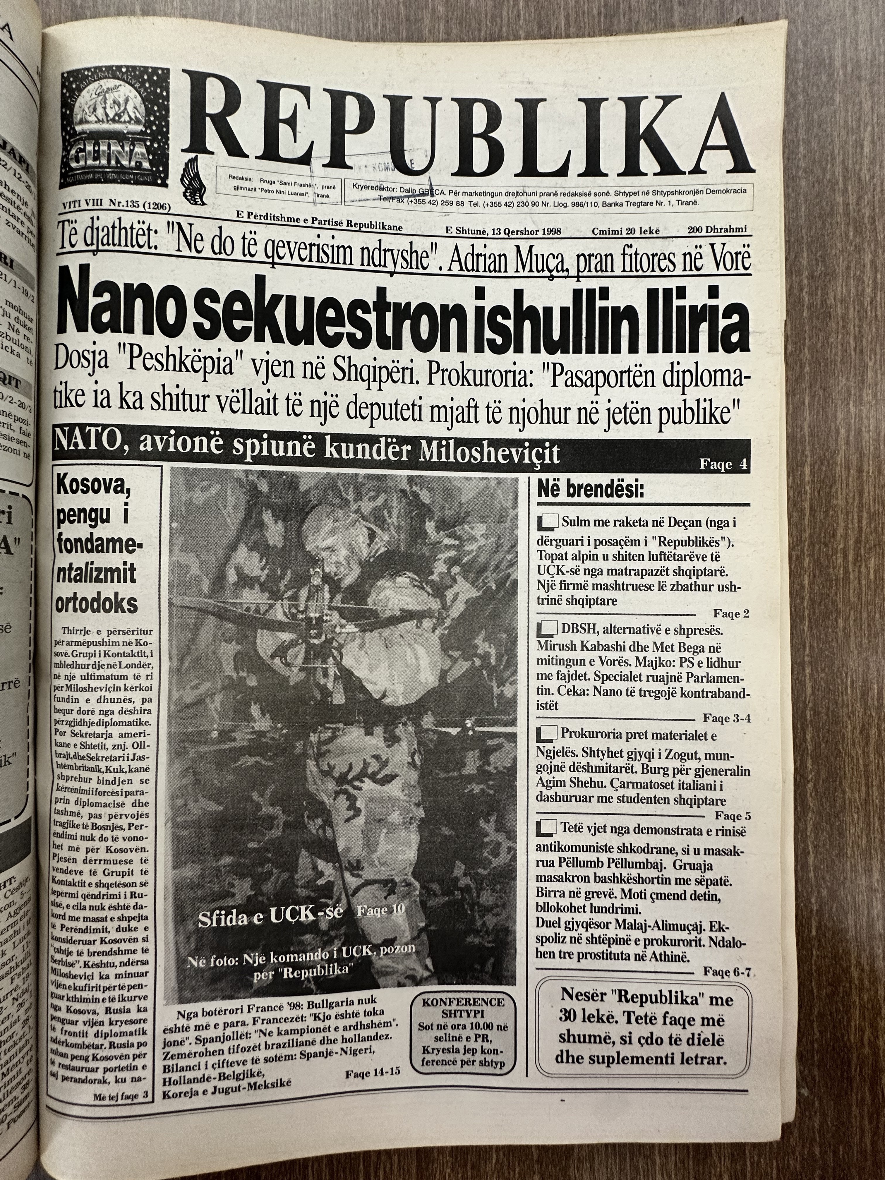 Original newspaper scan