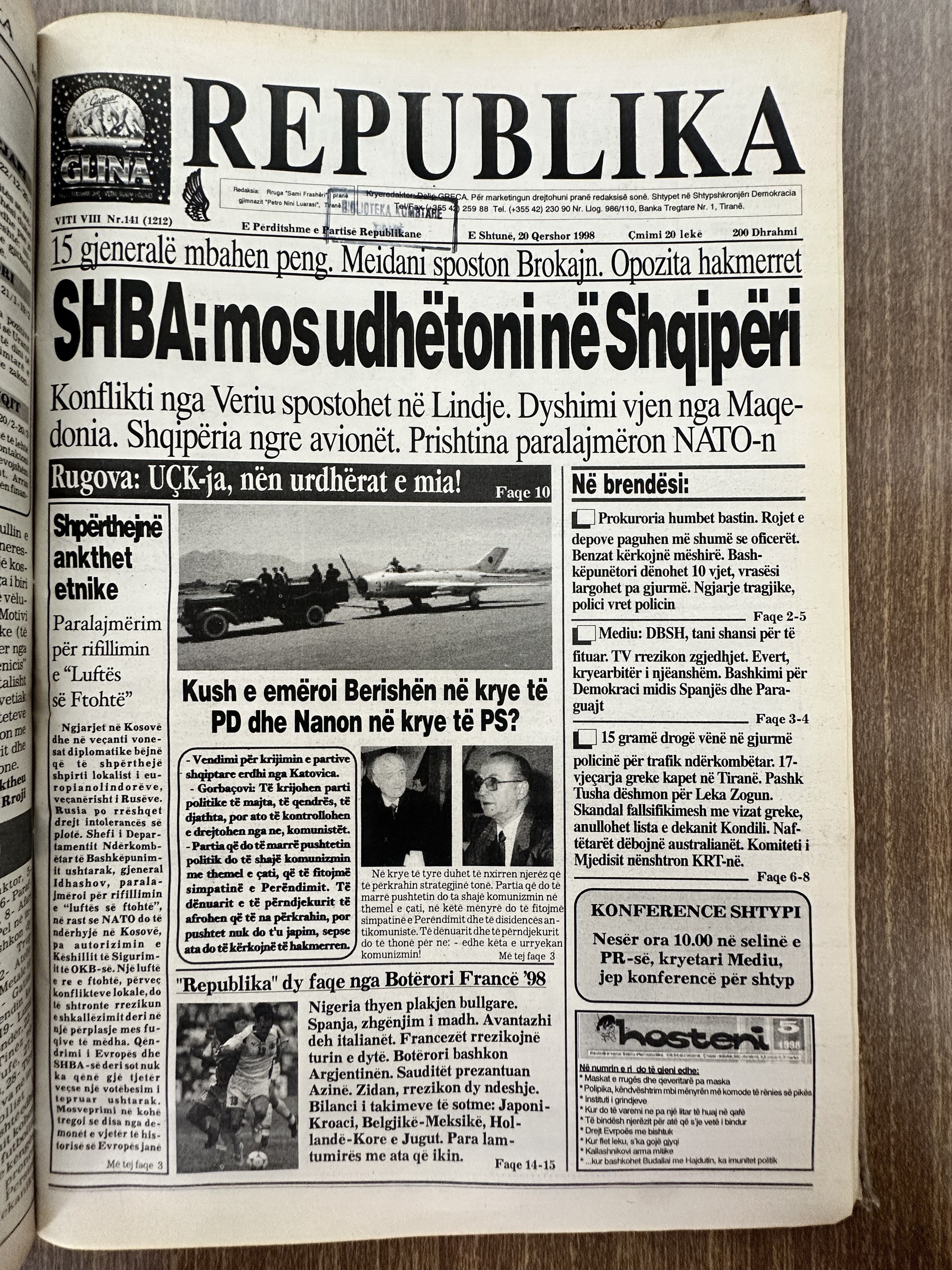 Original newspaper scan