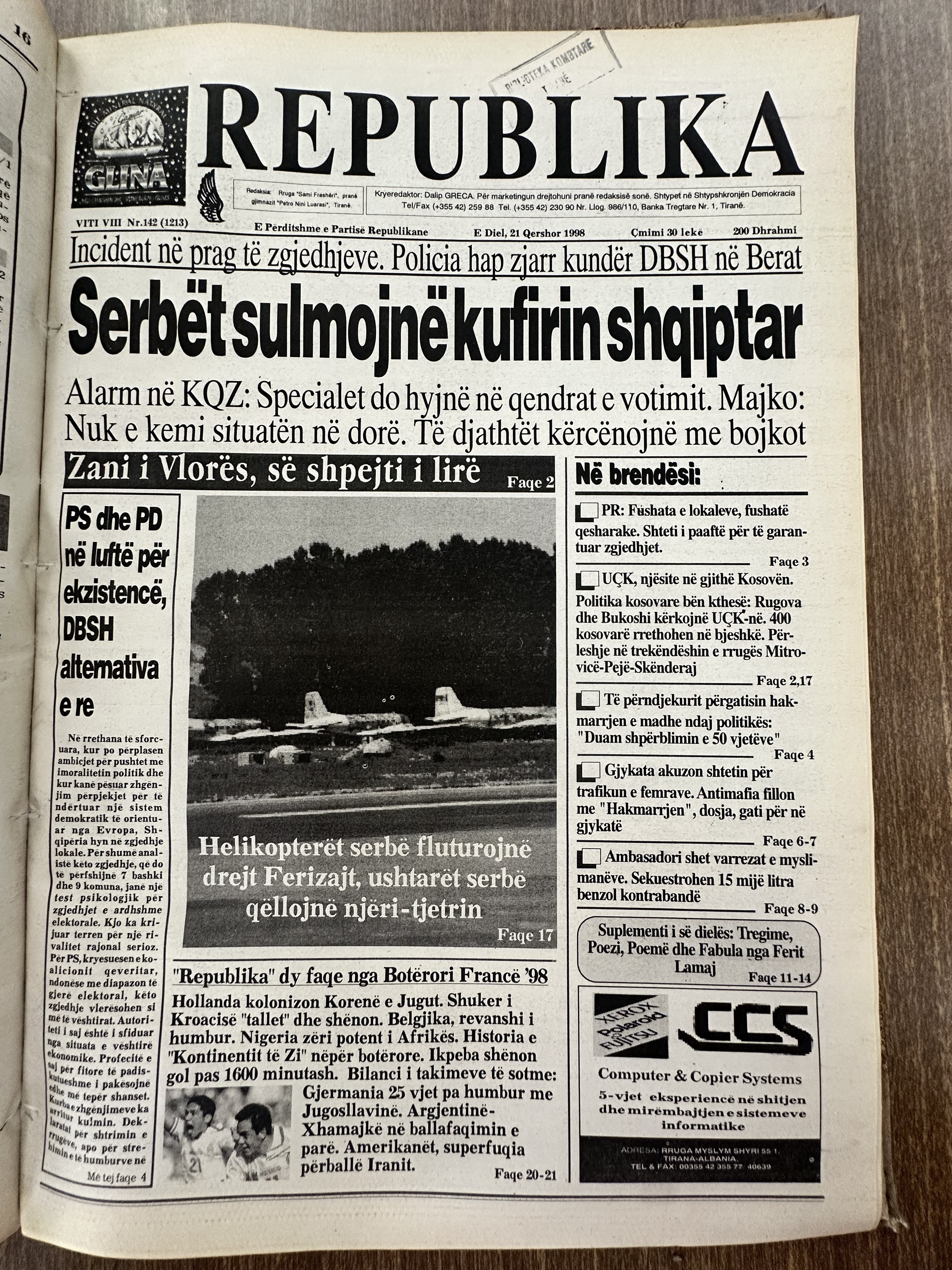 Original newspaper scan