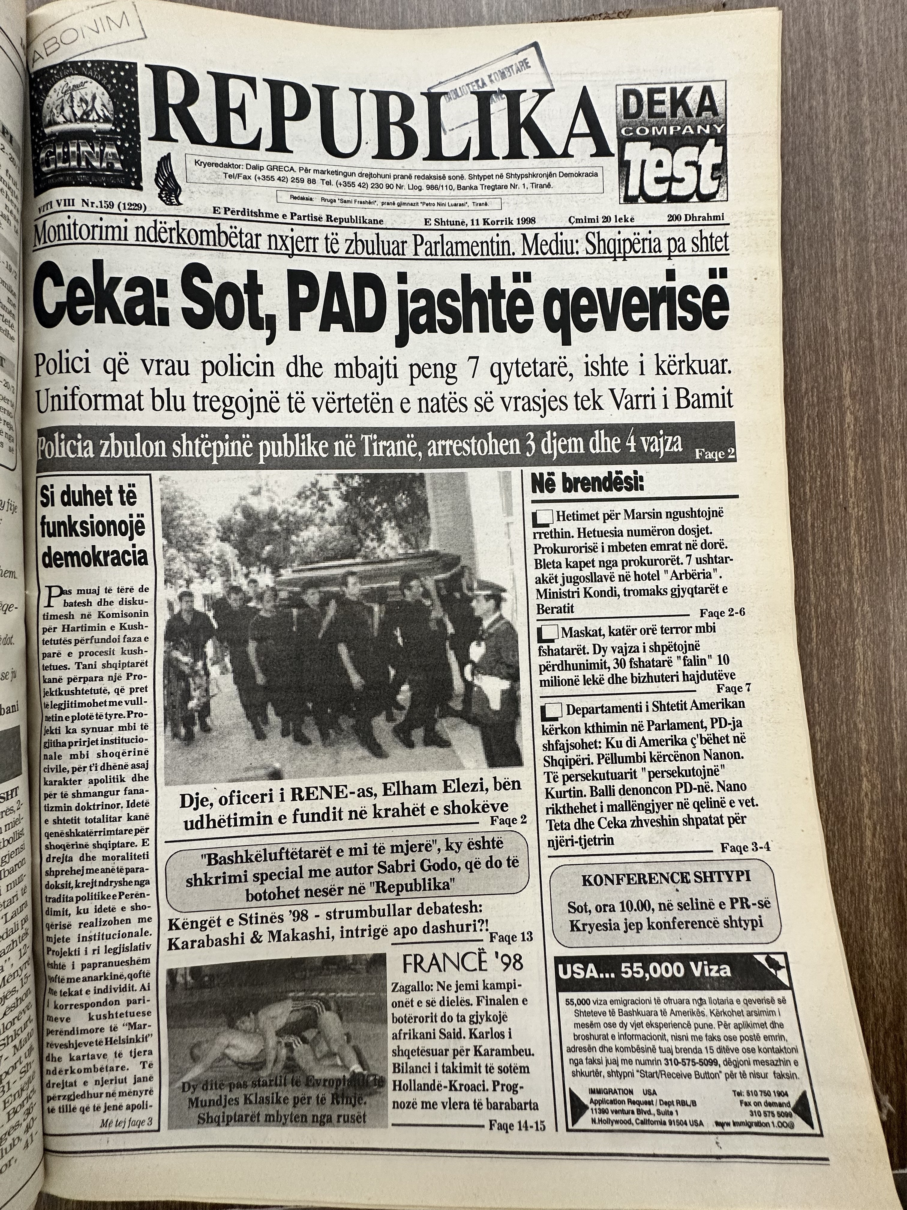 Original newspaper scan