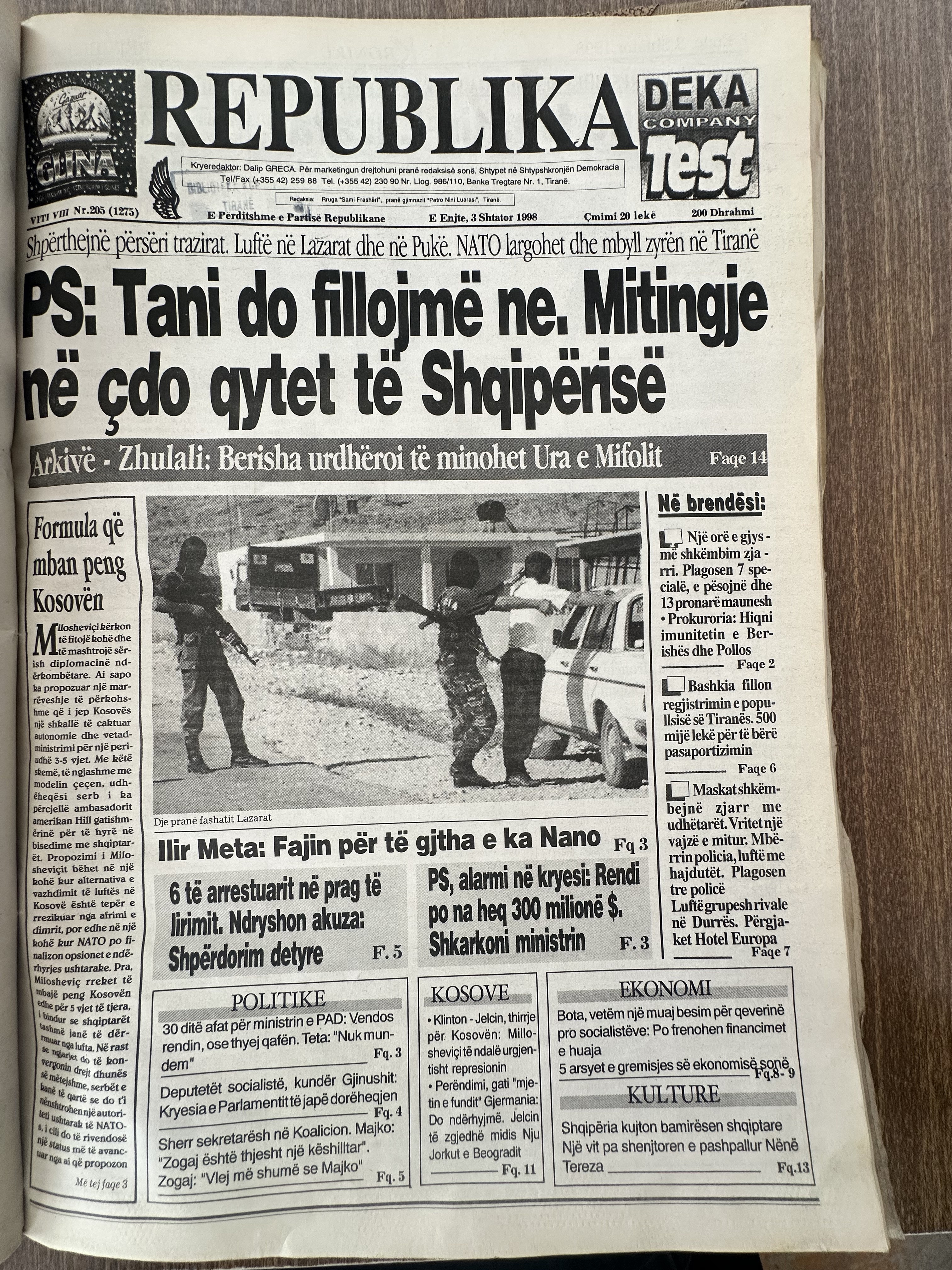 Original newspaper scan