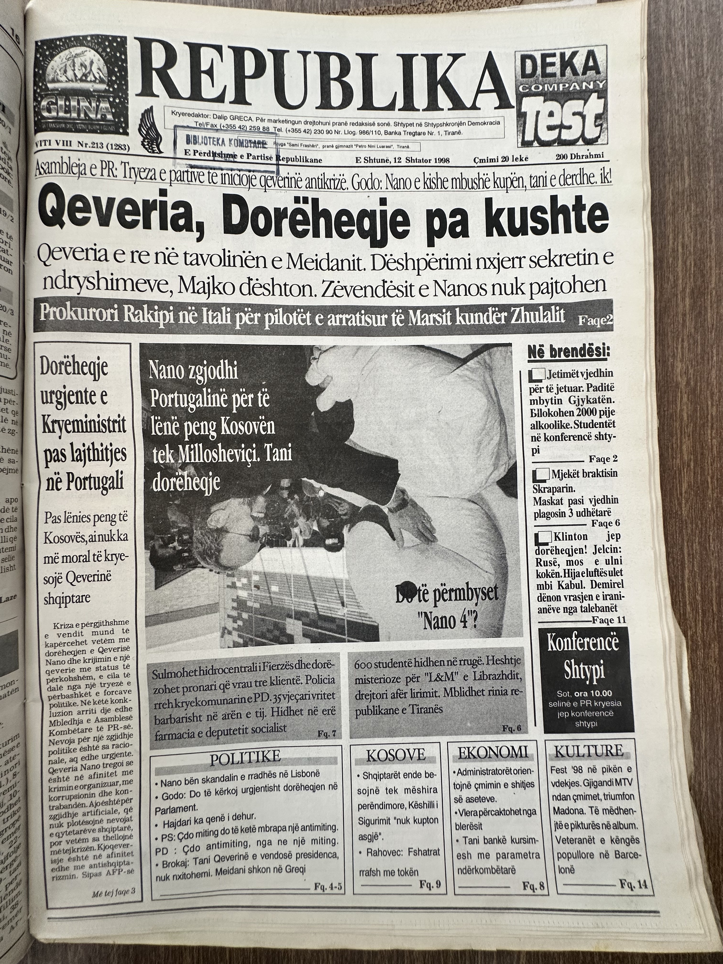 Original newspaper scan