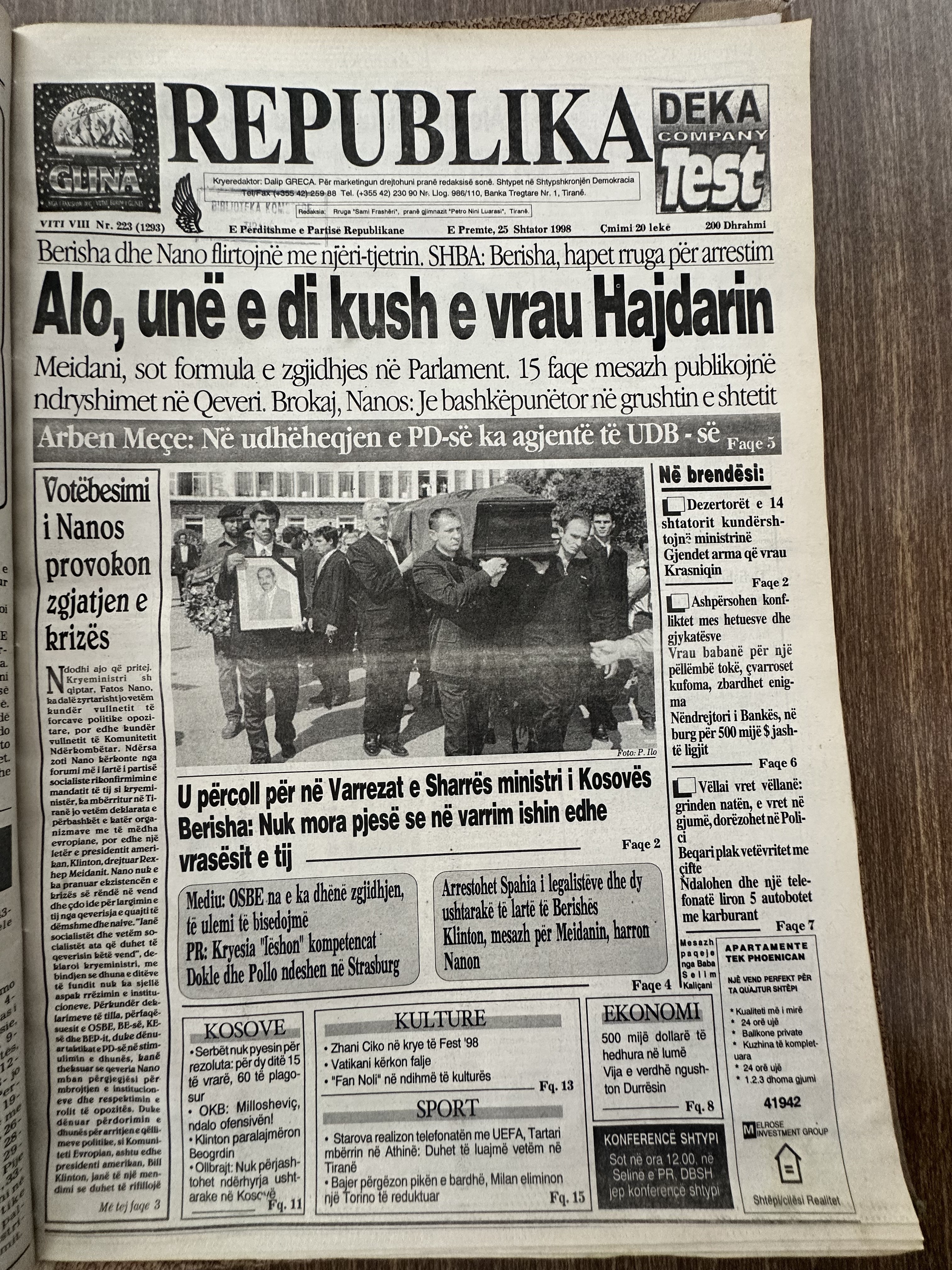 Original newspaper scan