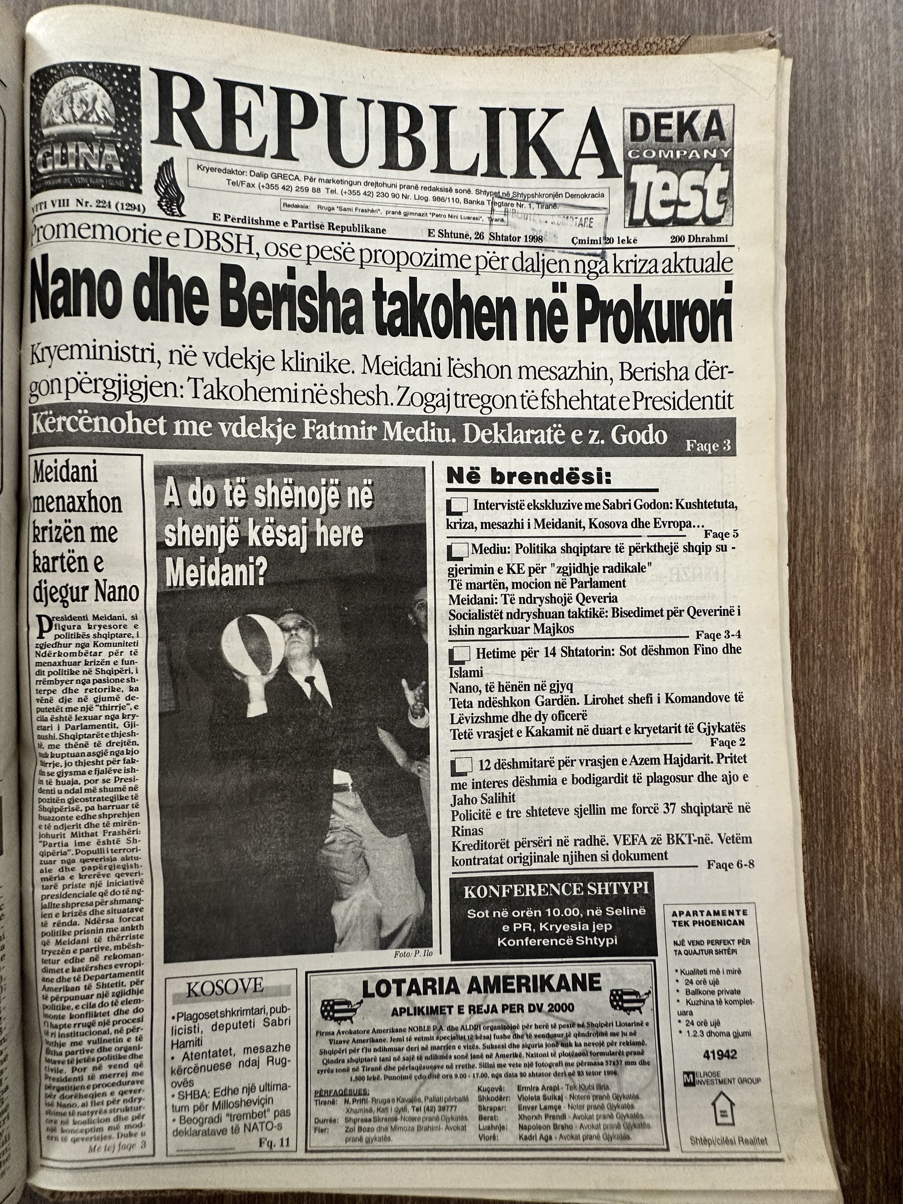 Original newspaper scan