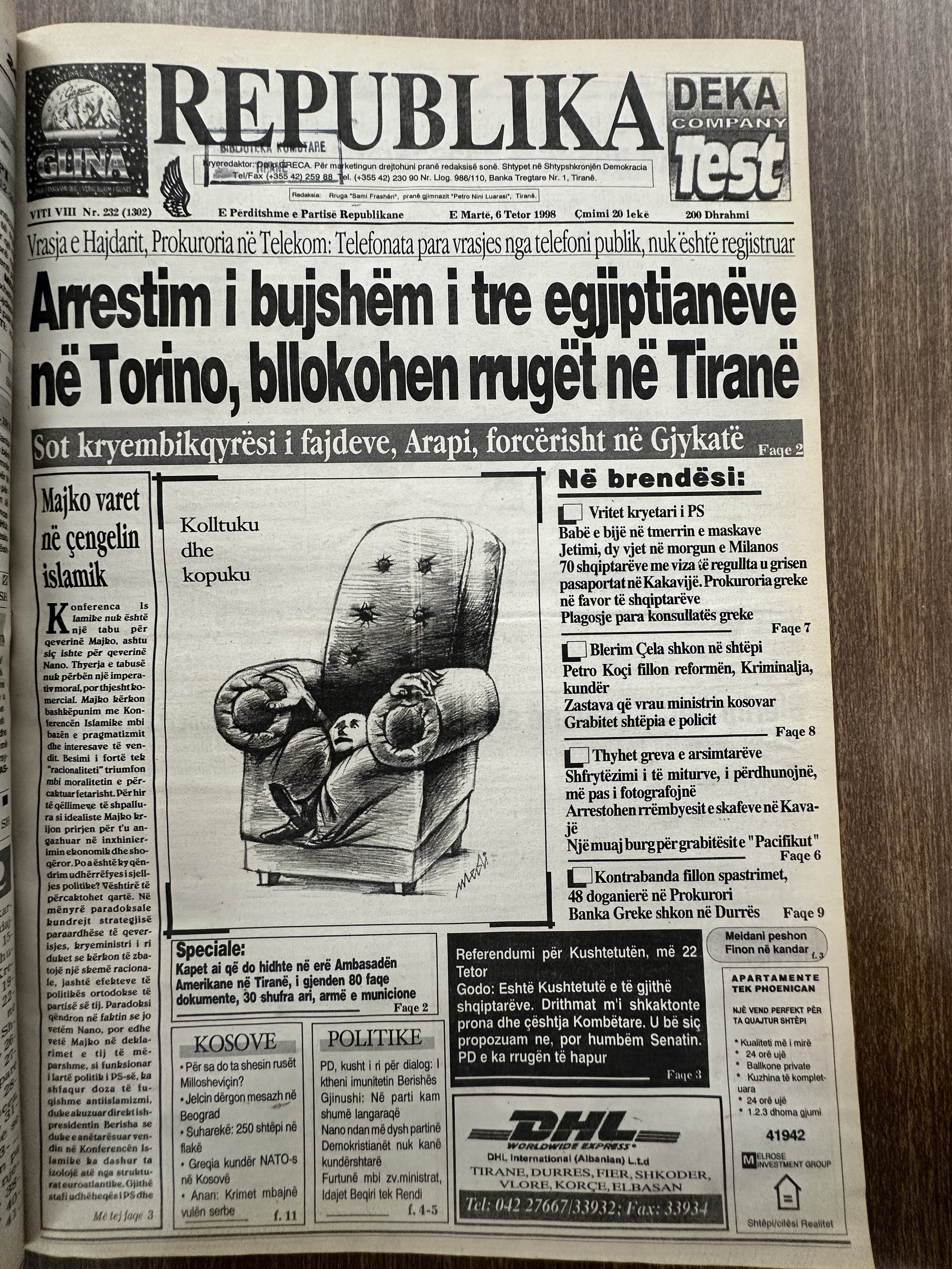 Original newspaper scan