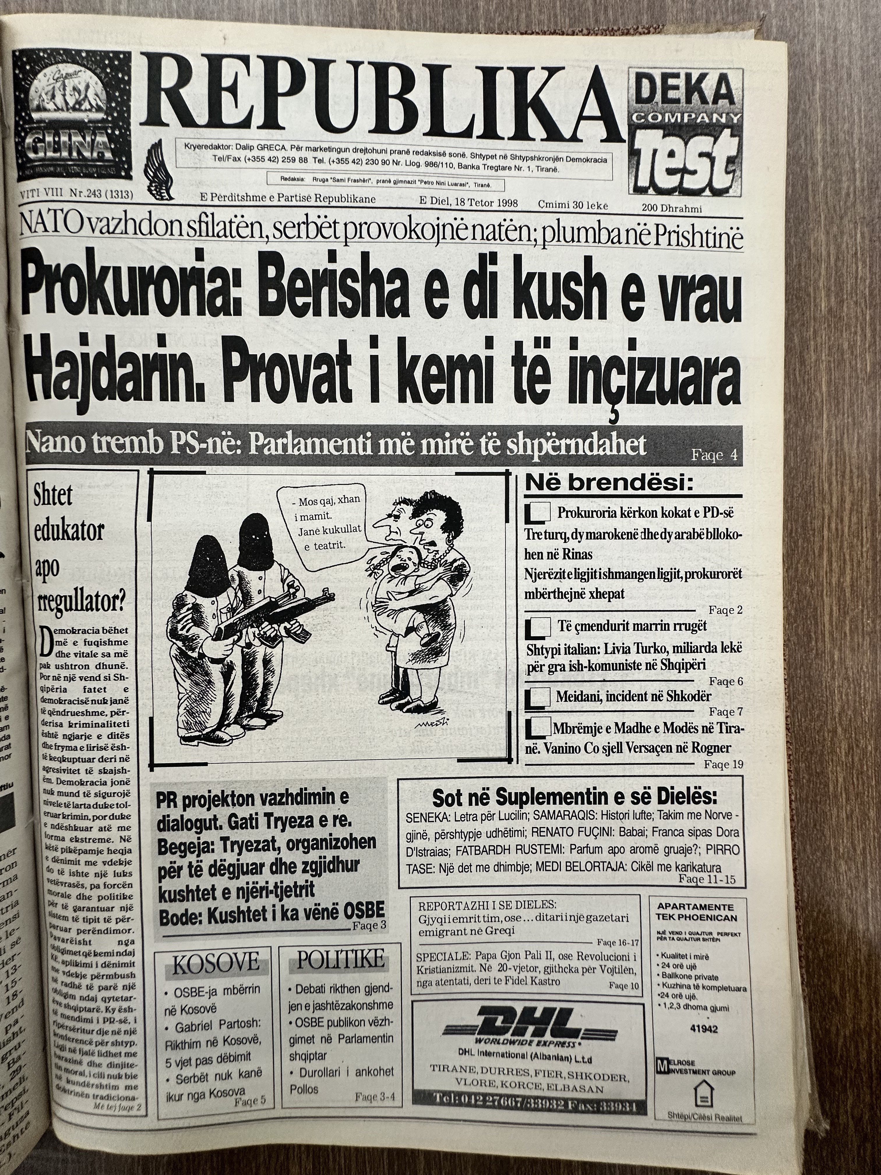 Original newspaper scan