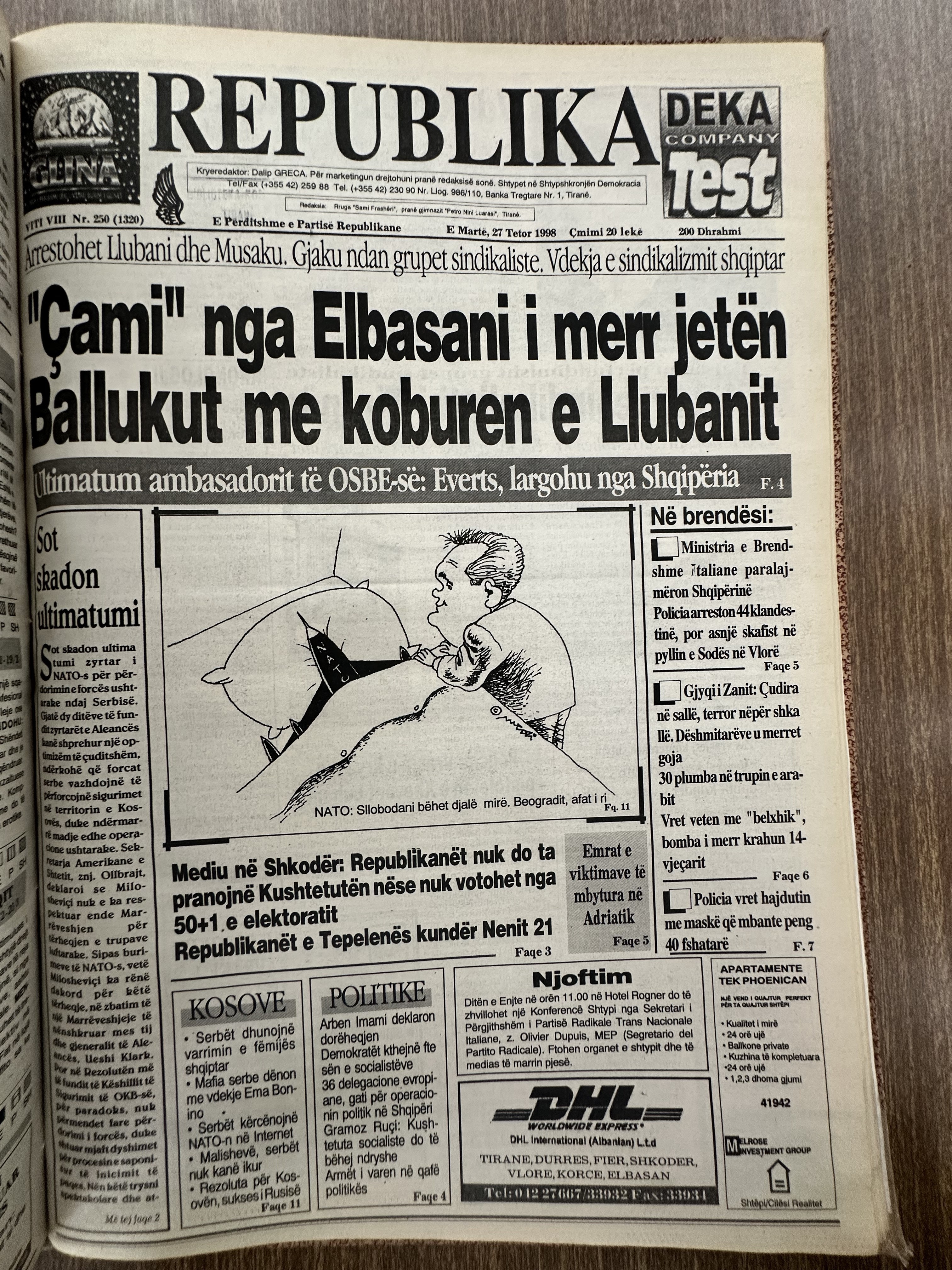 Original newspaper scan