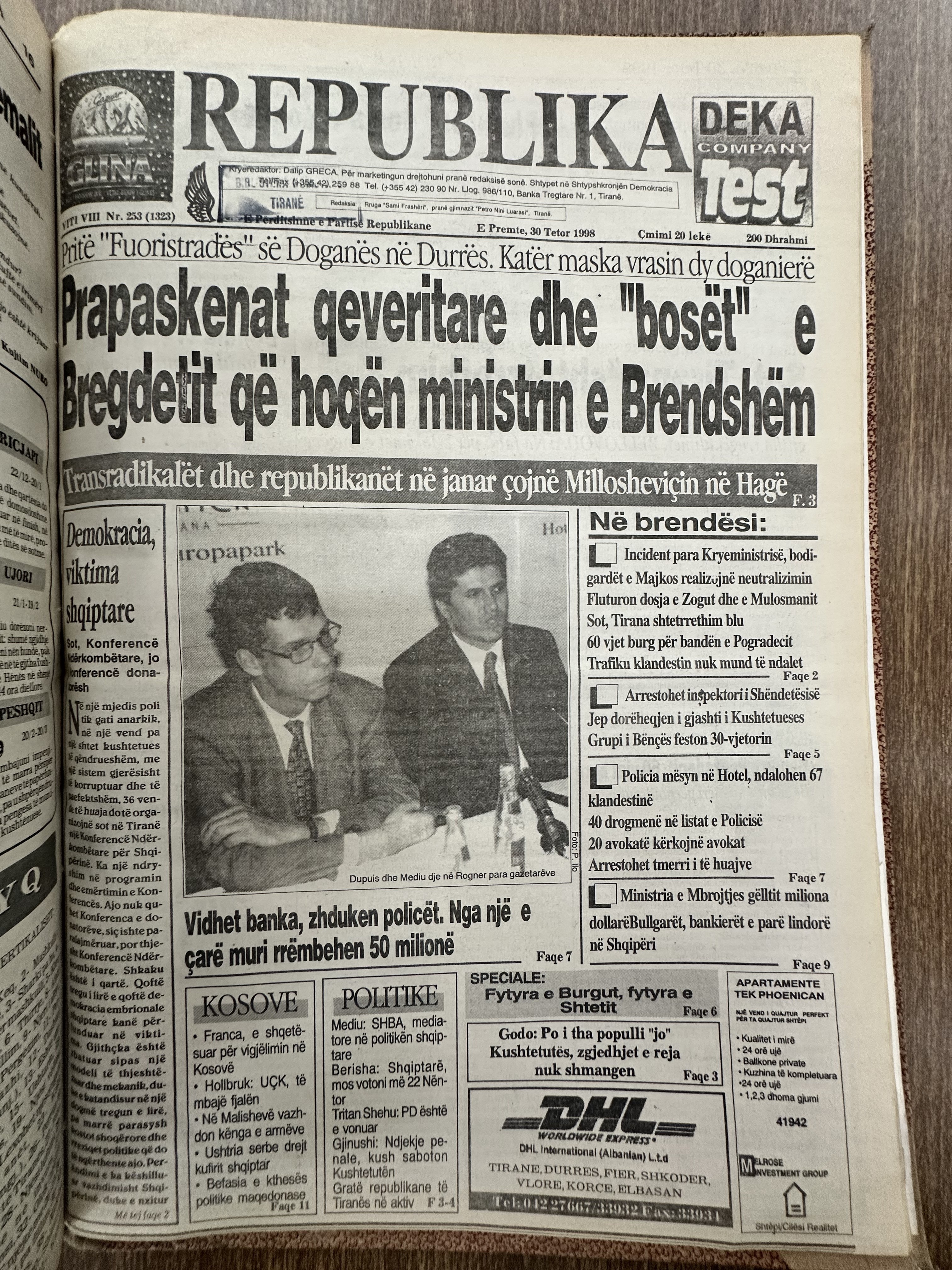 Original newspaper scan