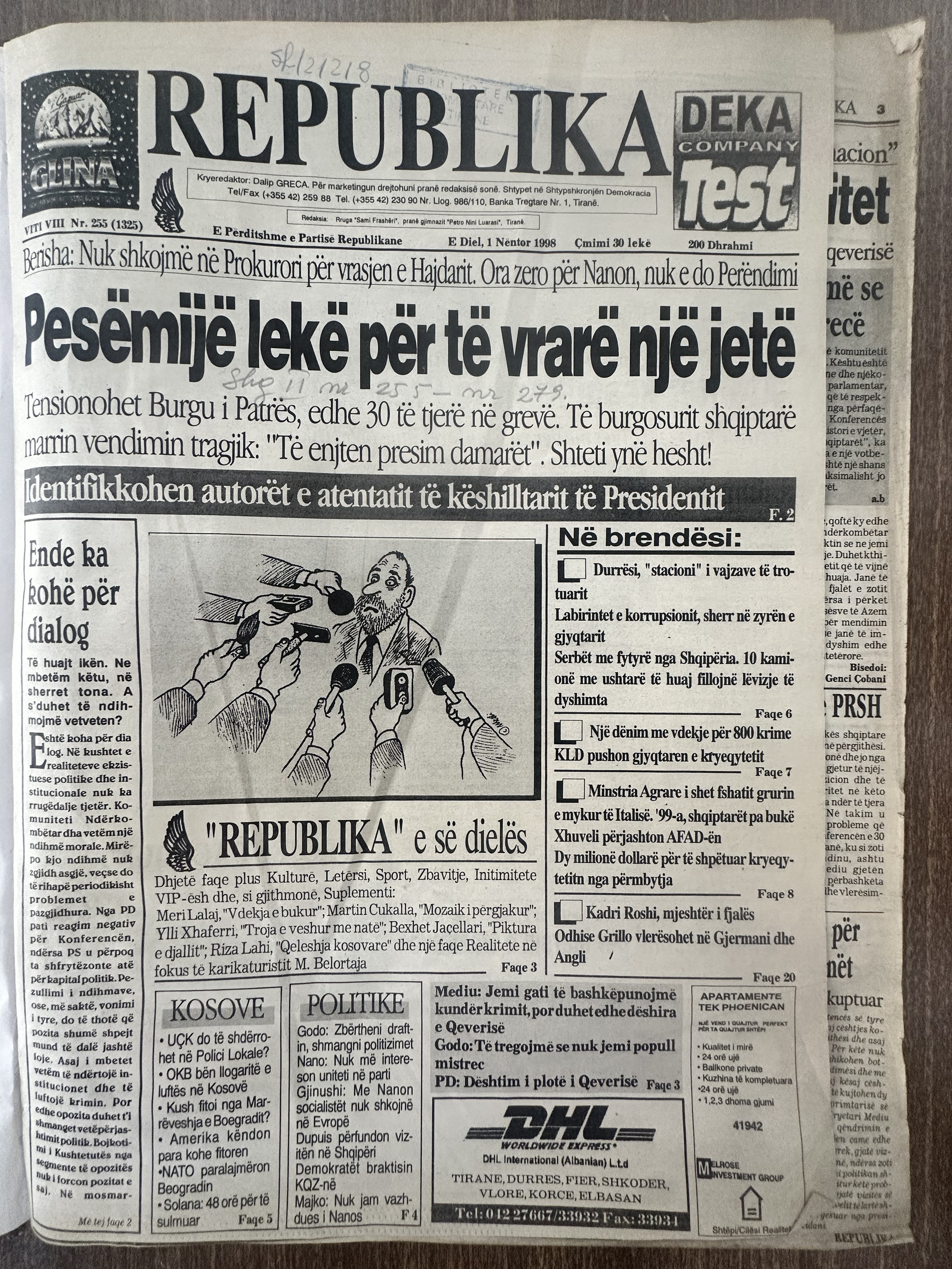 Original newspaper scan