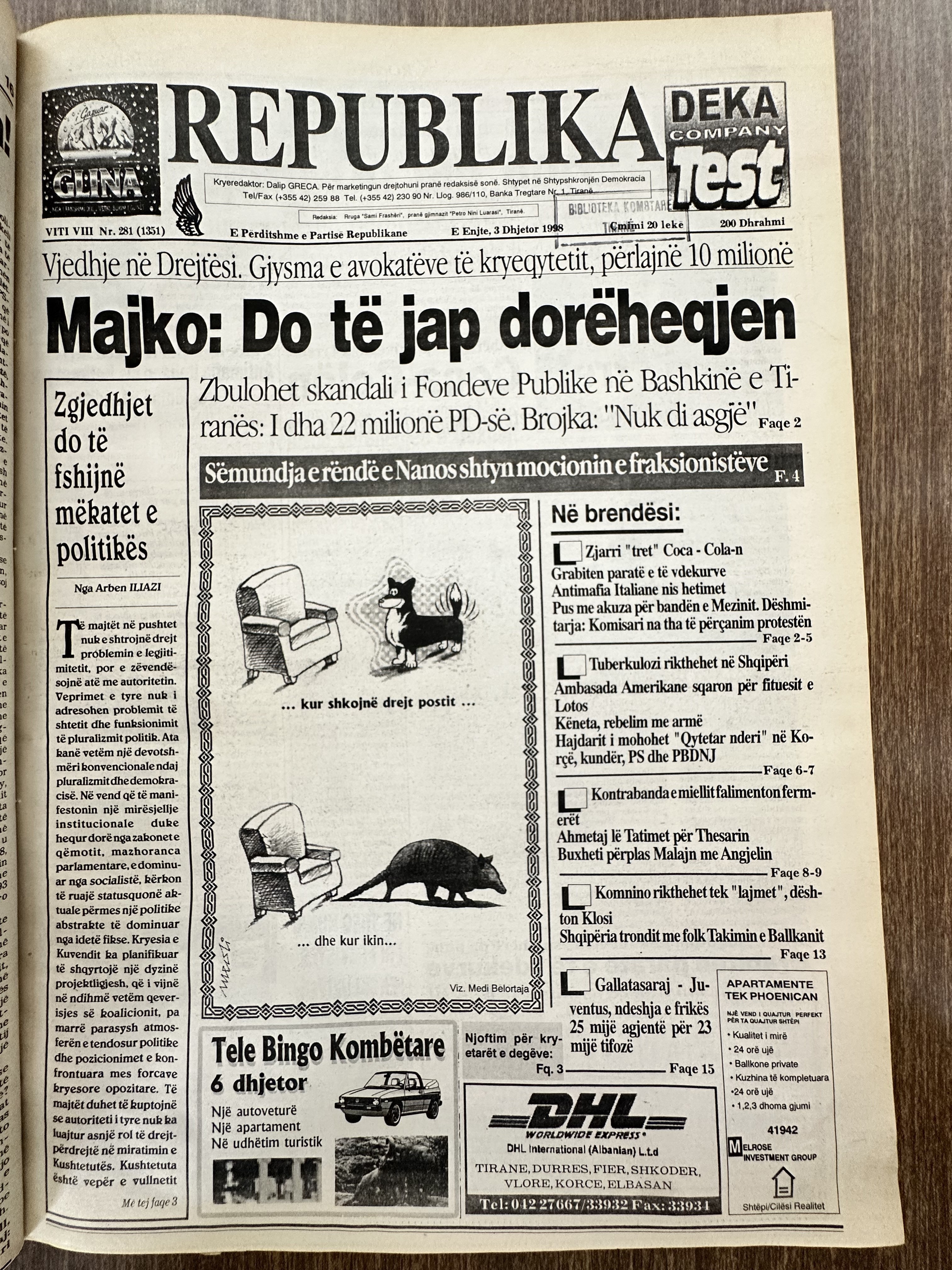 Original newspaper scan