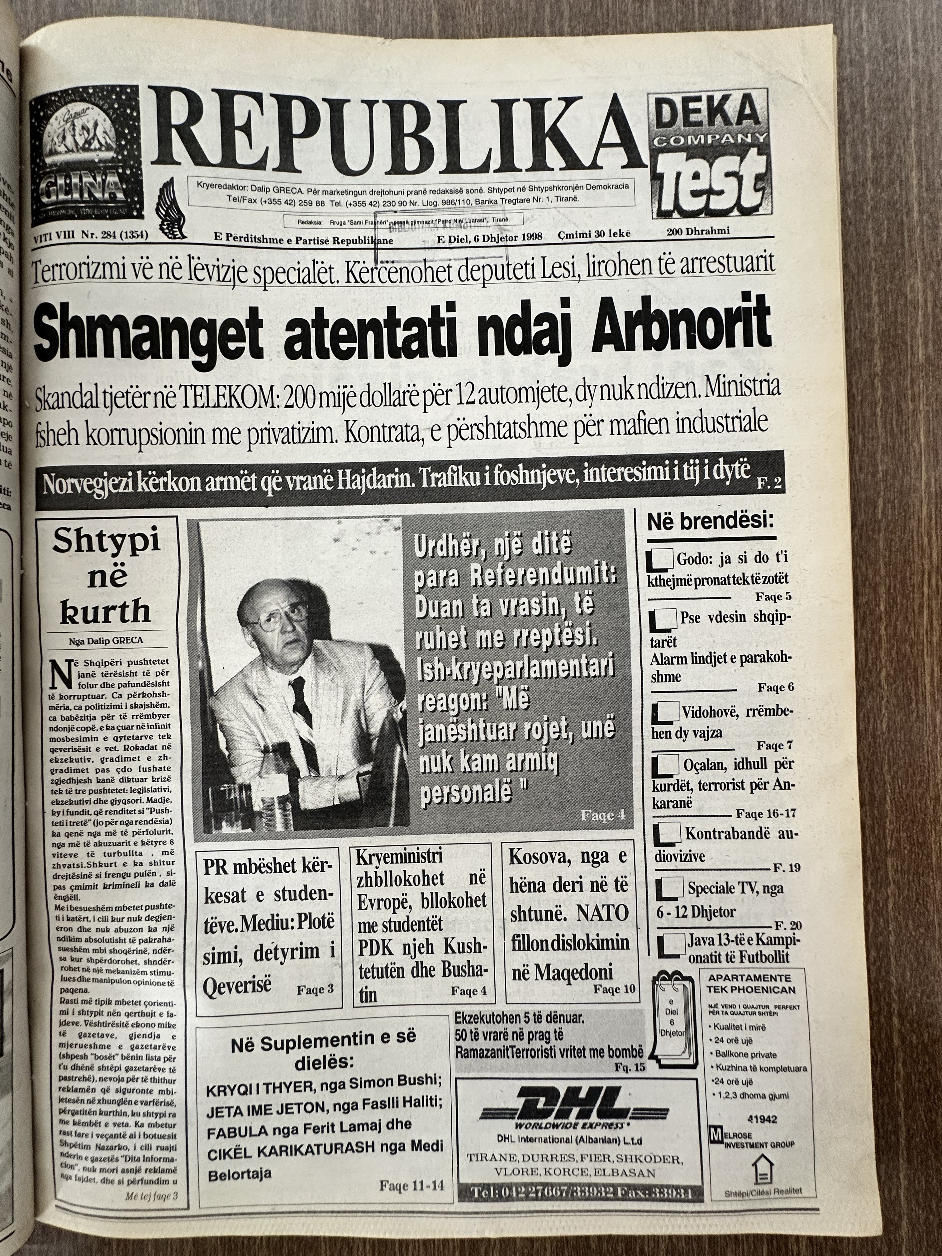 Original newspaper scan