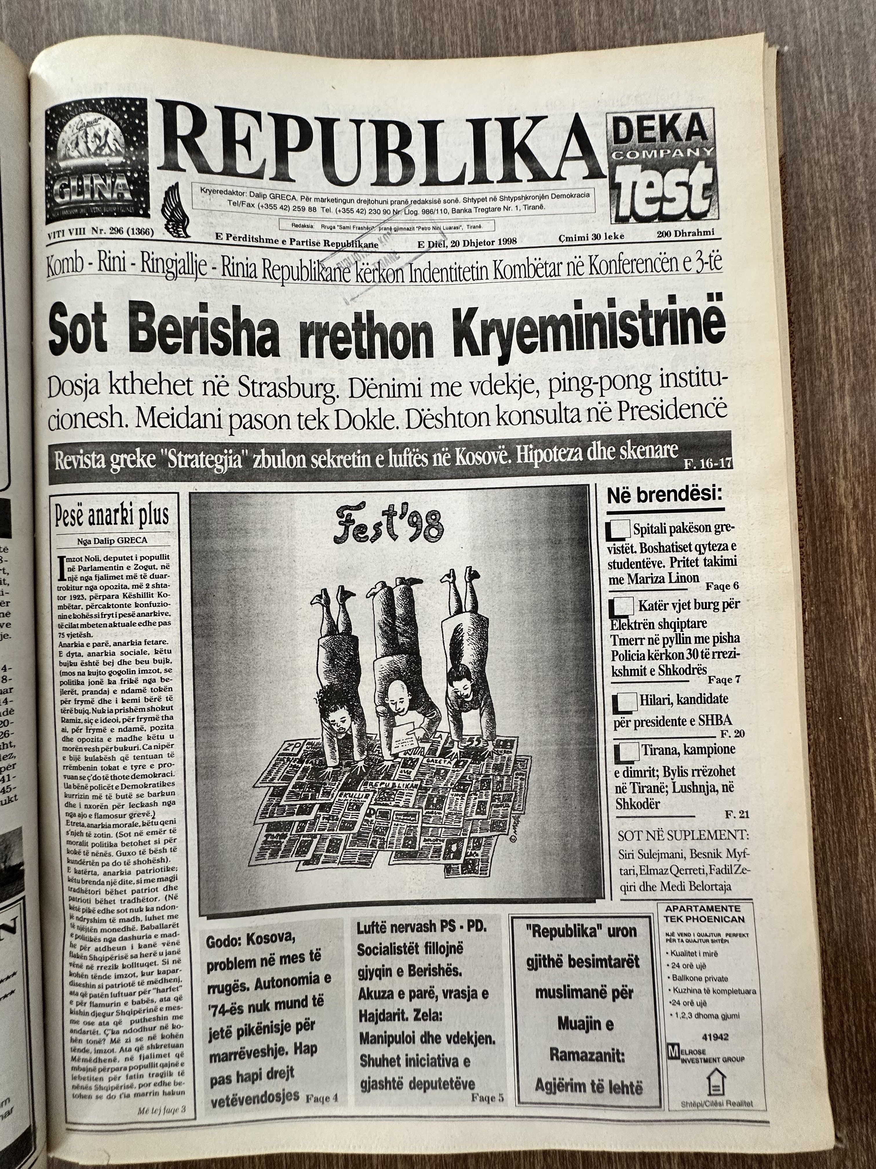 Original newspaper scan