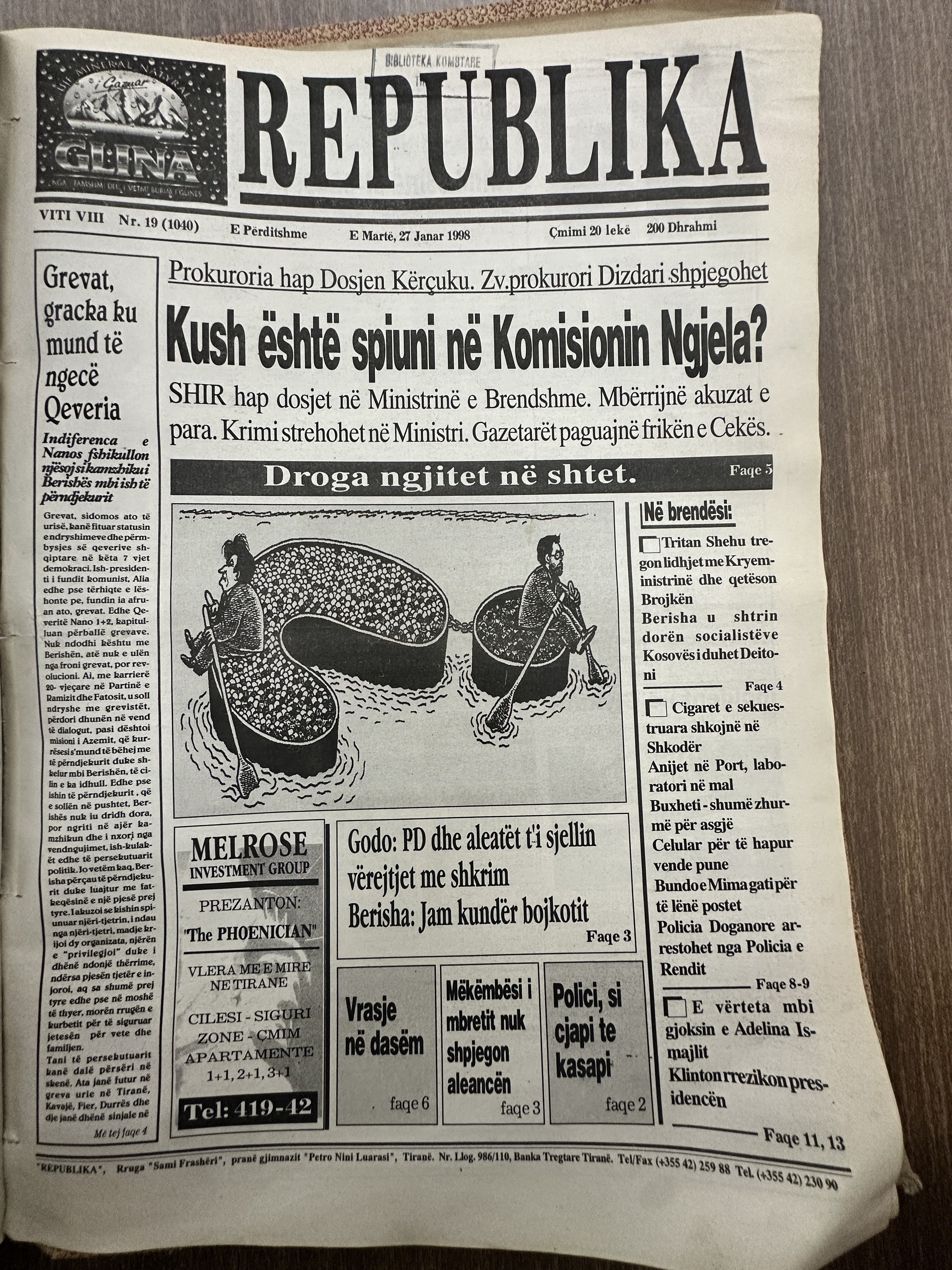 Original newspaper scan