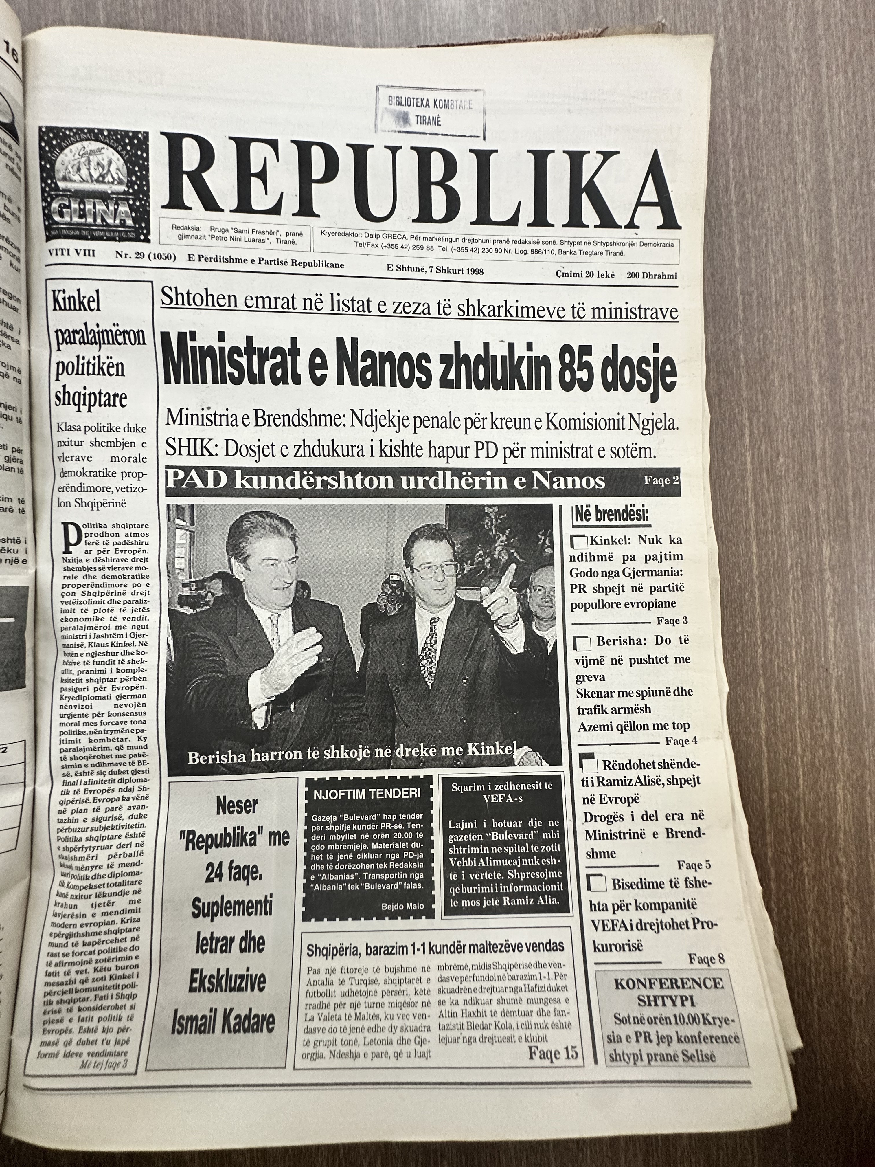 Original newspaper scan