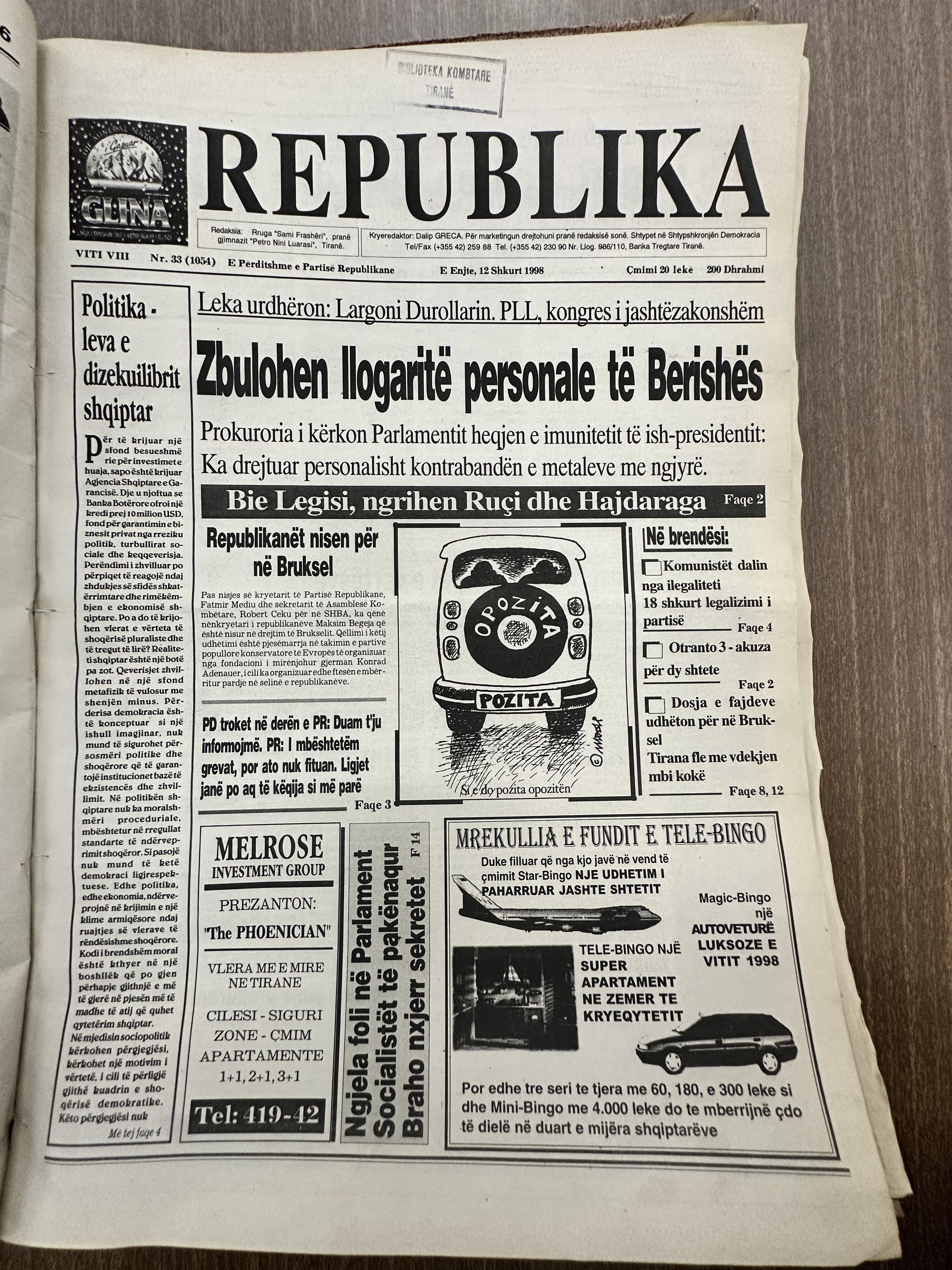 Original newspaper scan