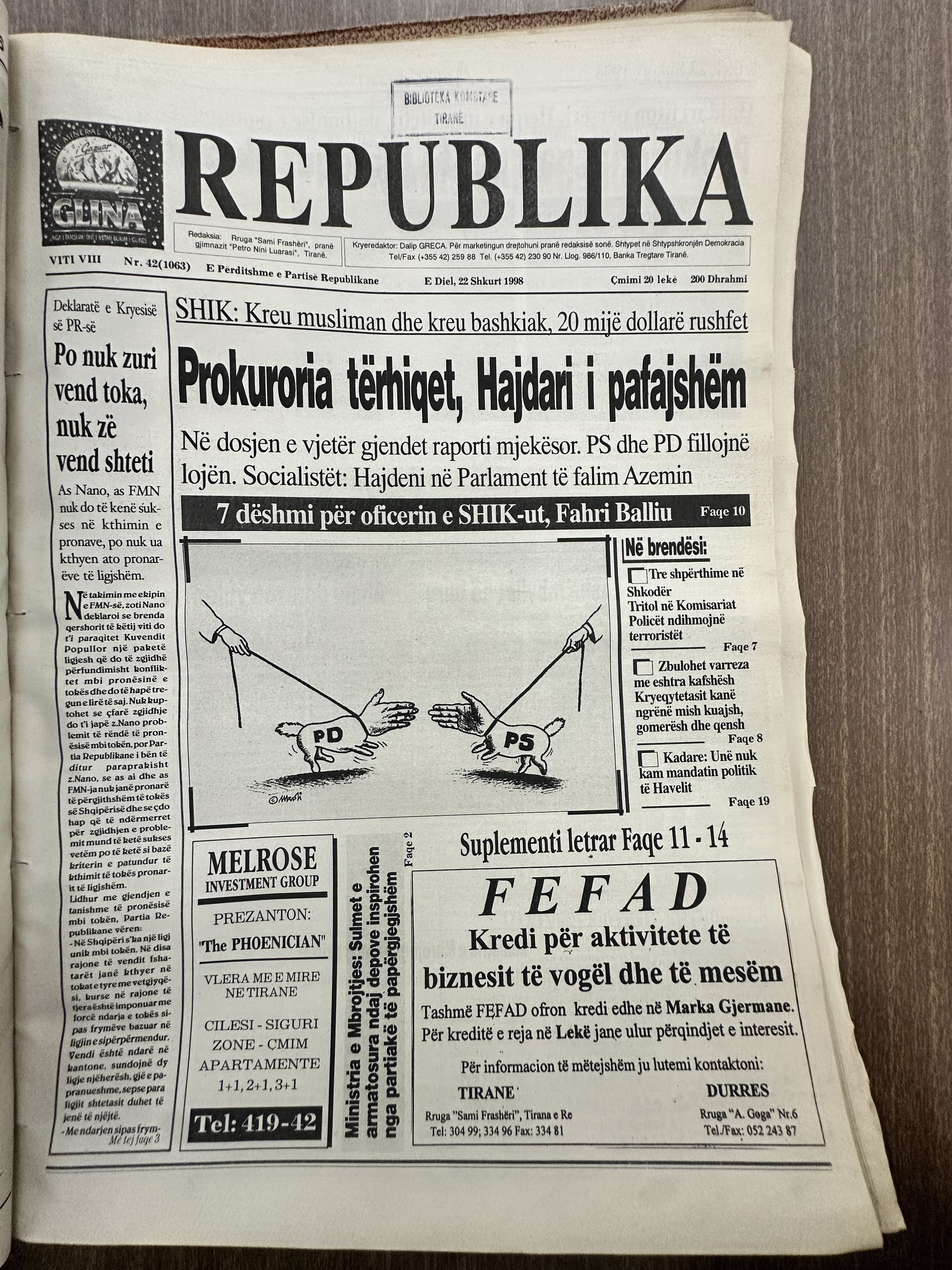 Original newspaper scan