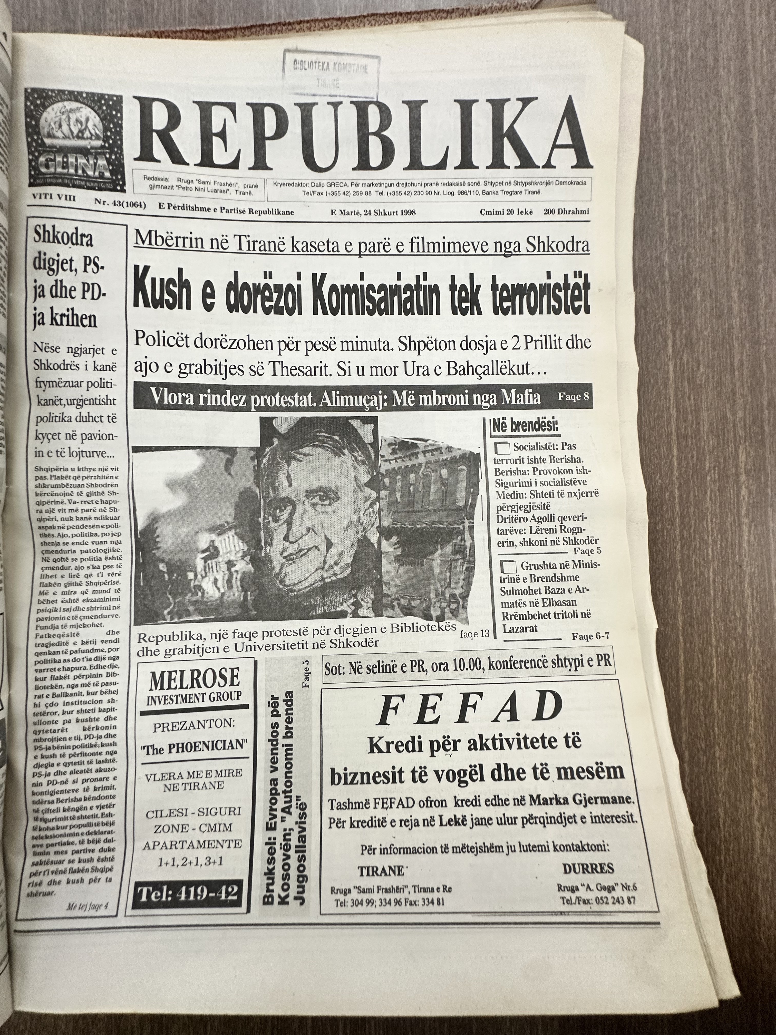 Original newspaper scan