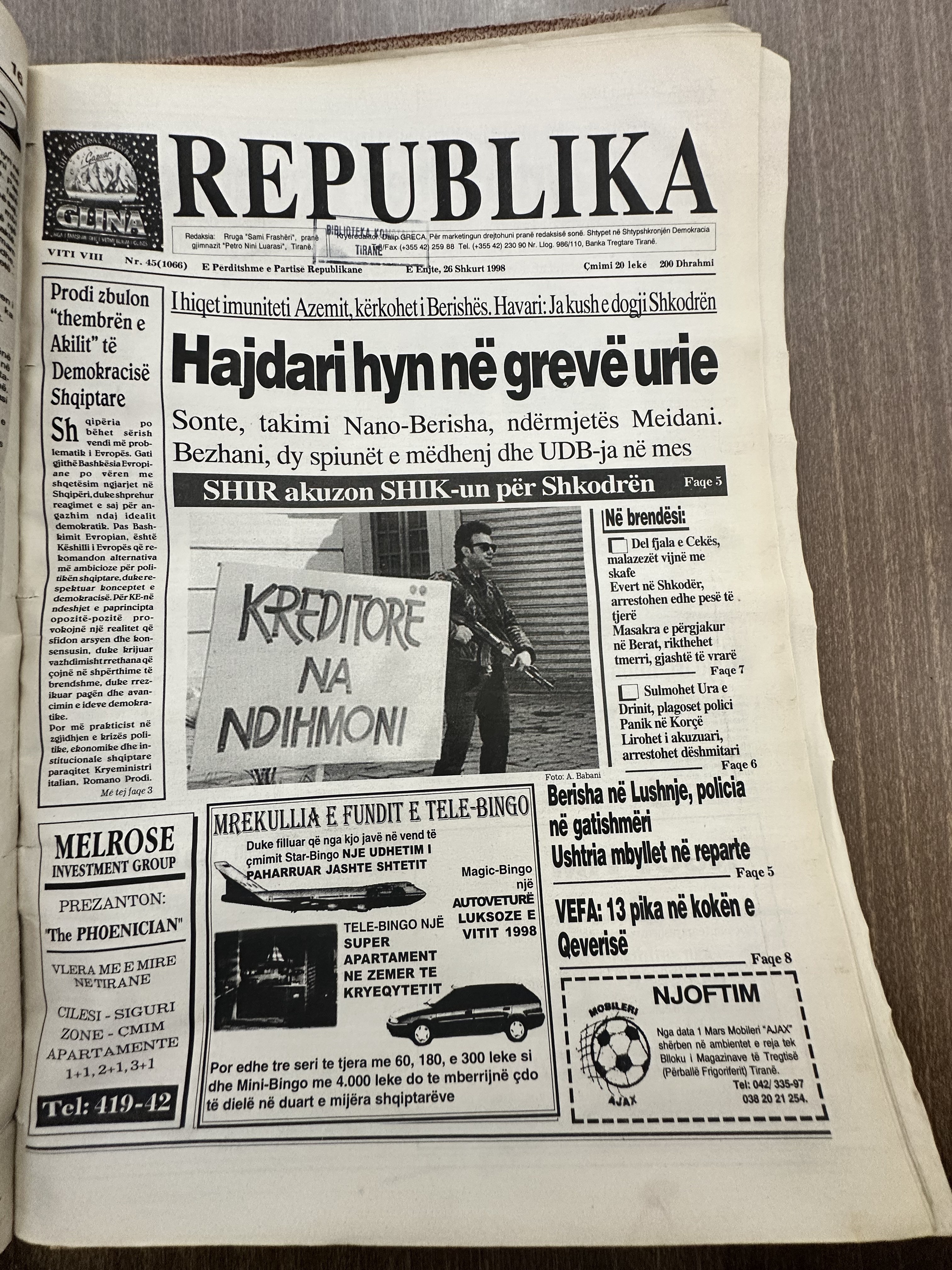 Original newspaper scan