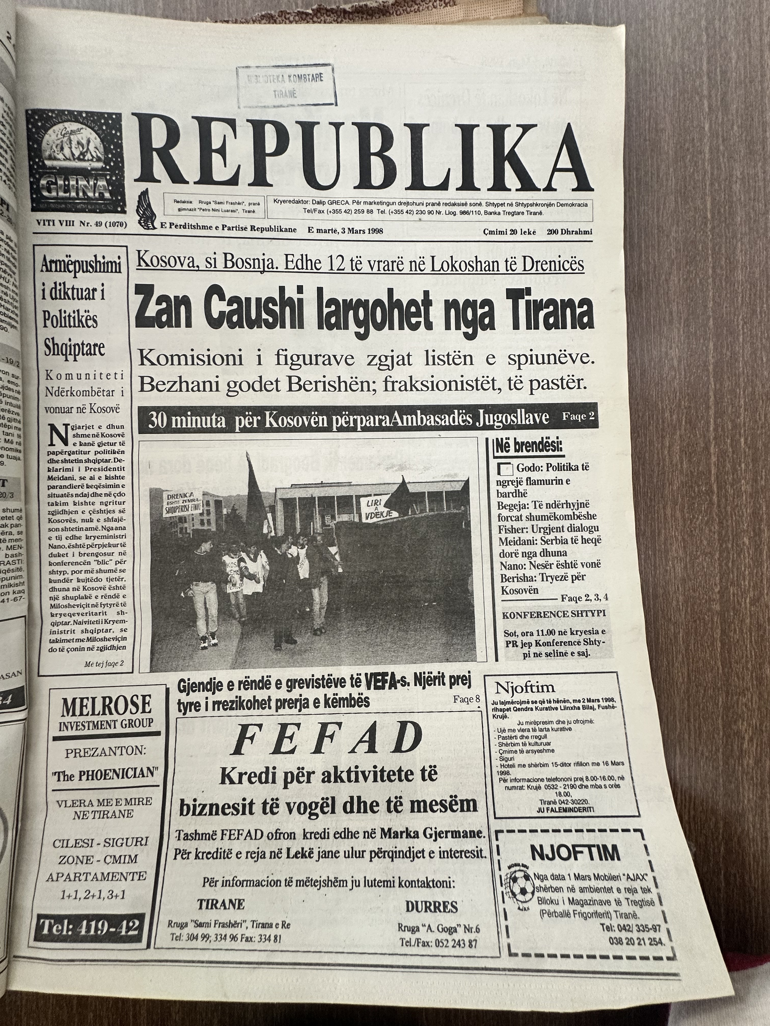 Original newspaper scan