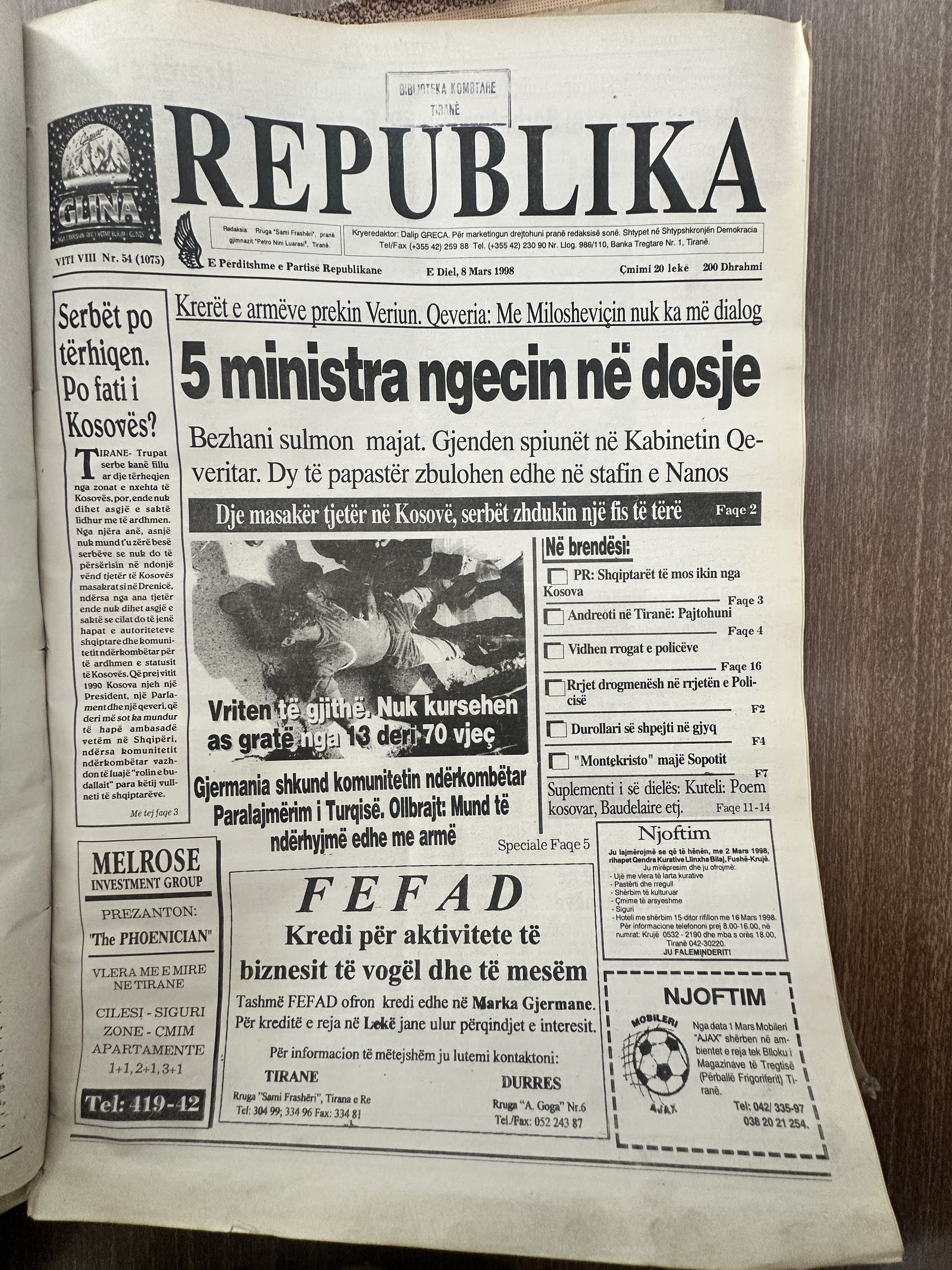 Original newspaper scan