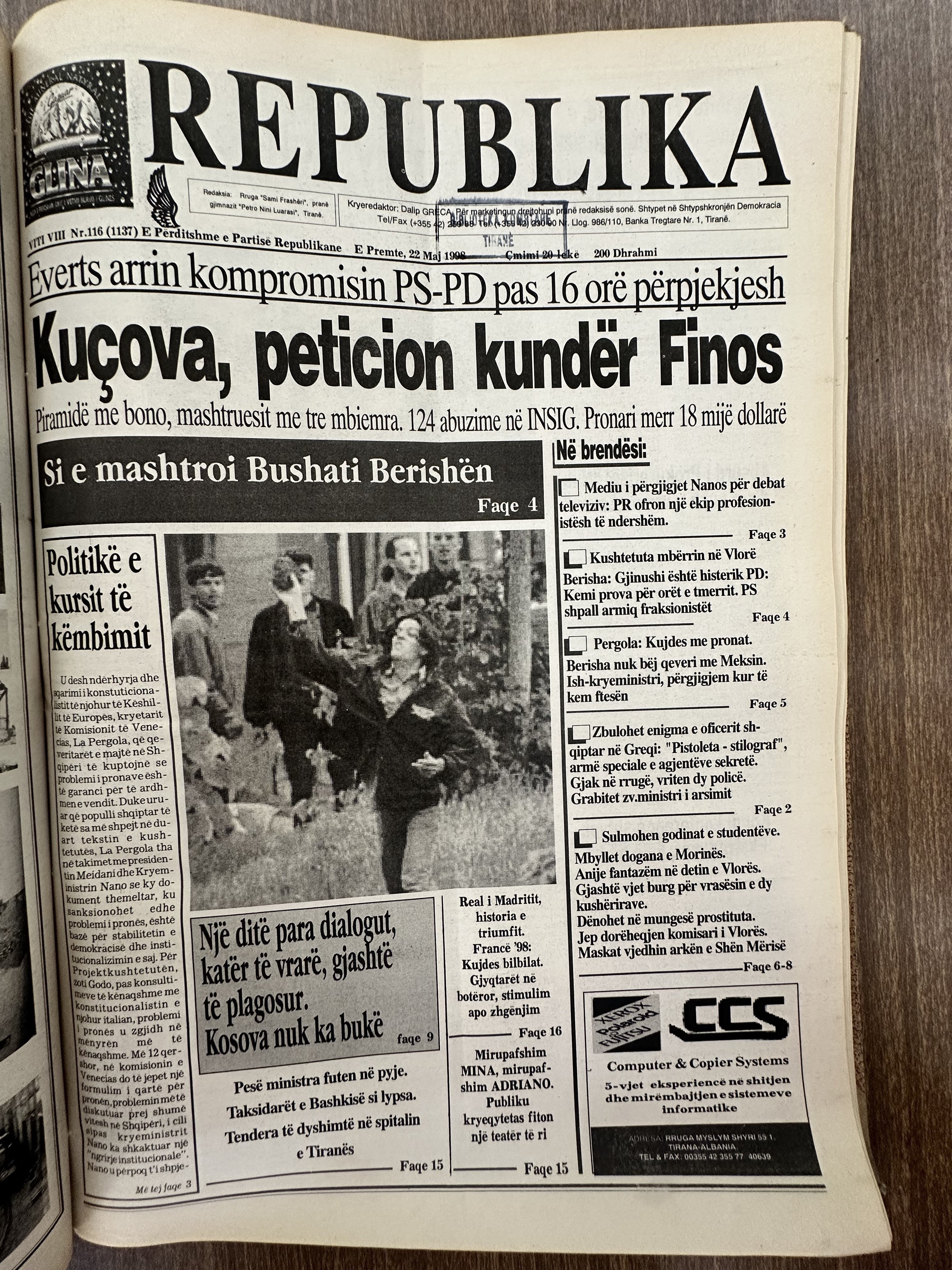 Original newspaper scan