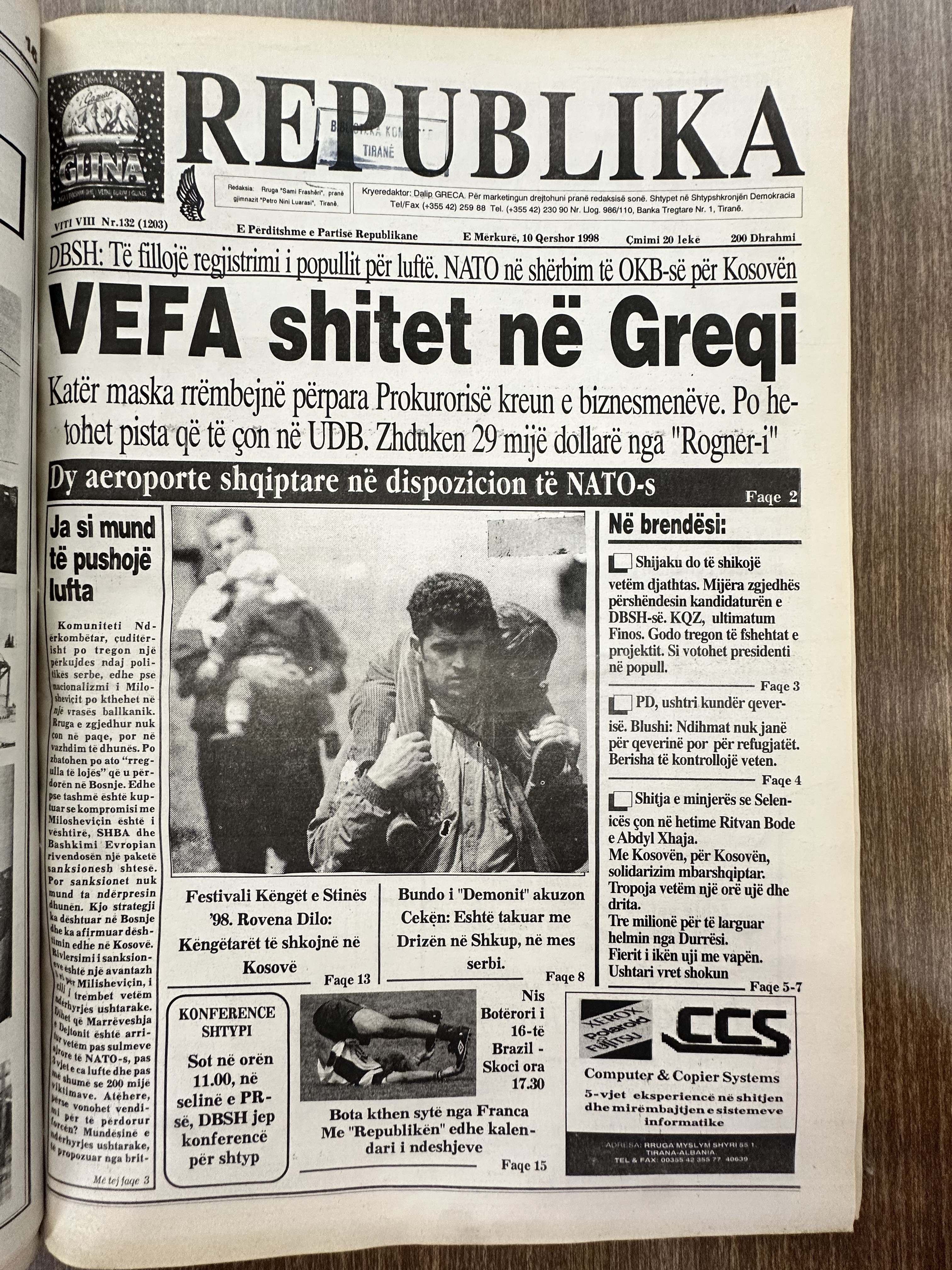 Original newspaper scan