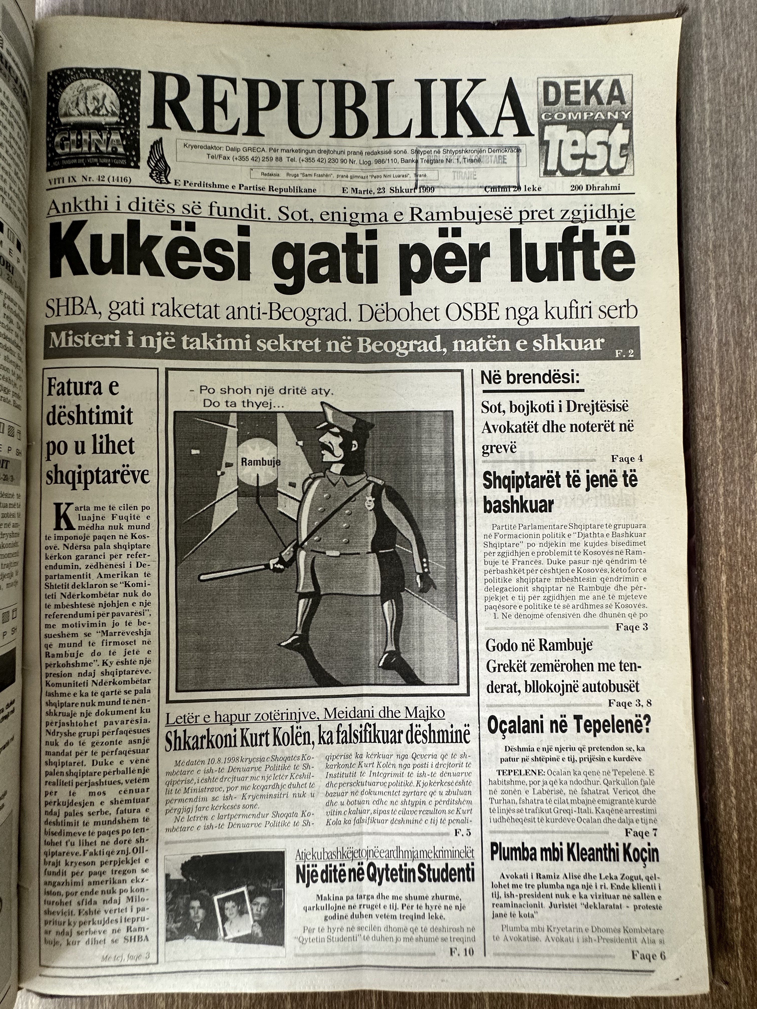 Original newspaper scan