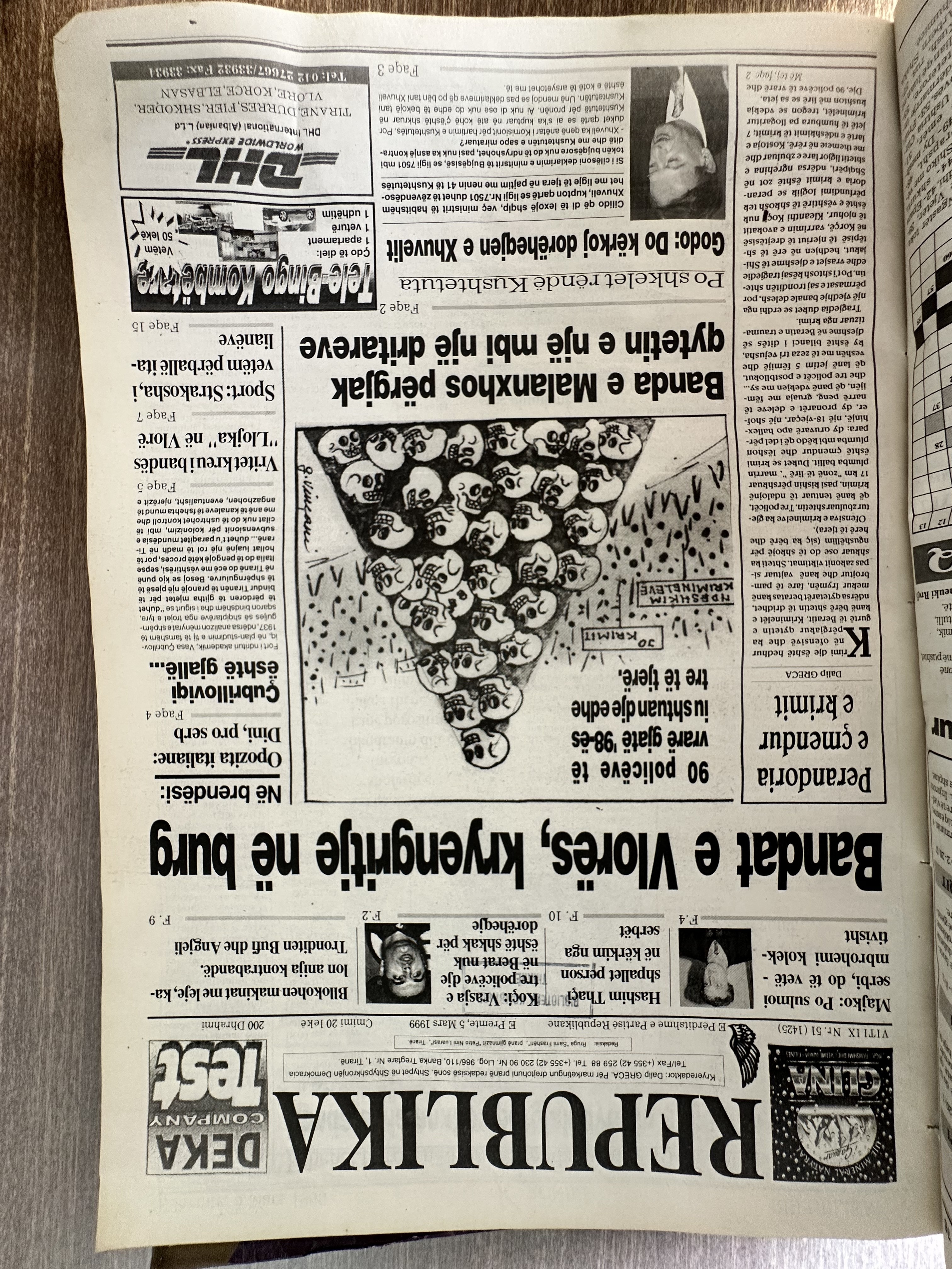 Original newspaper scan