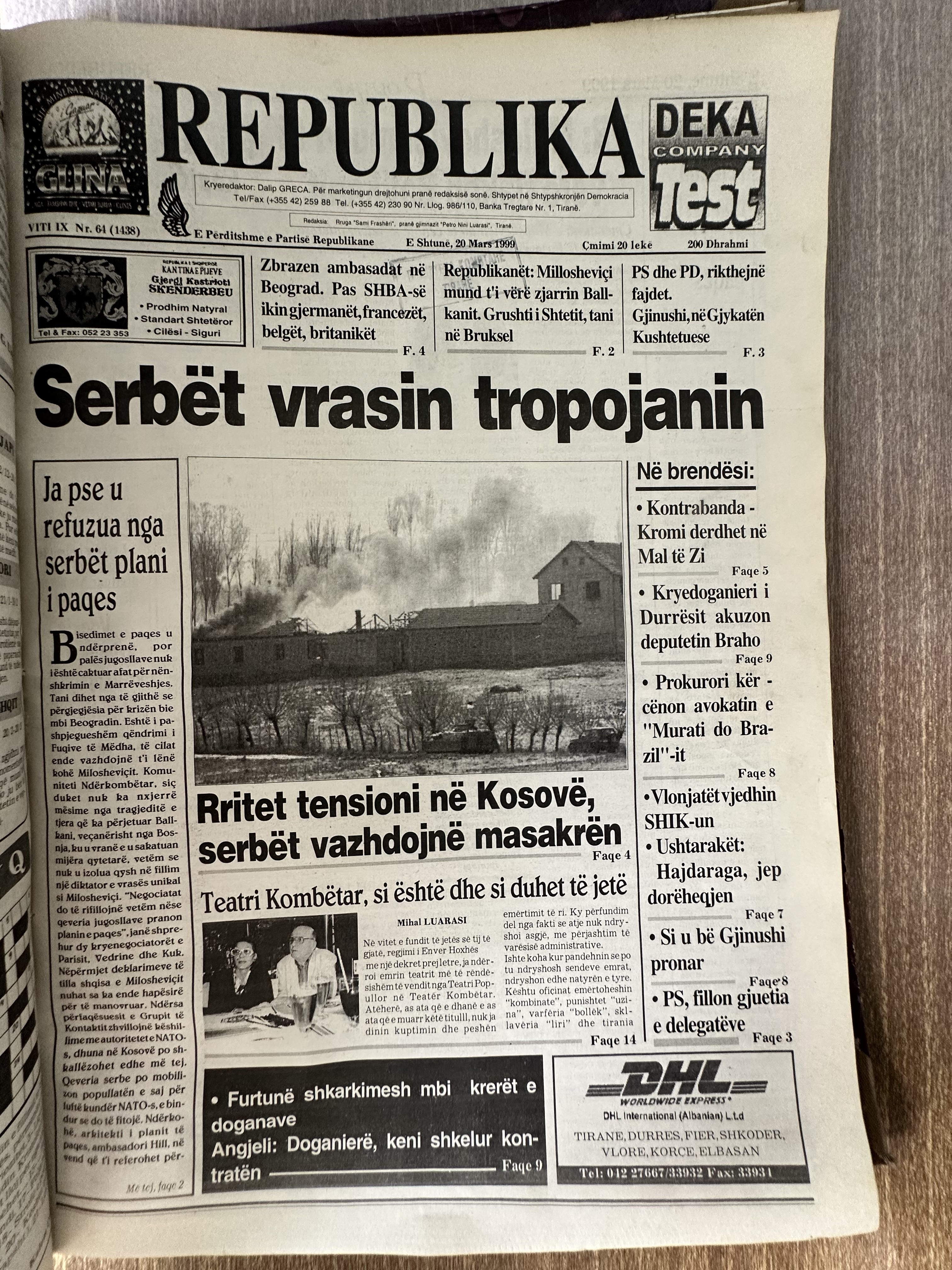 Original newspaper scan