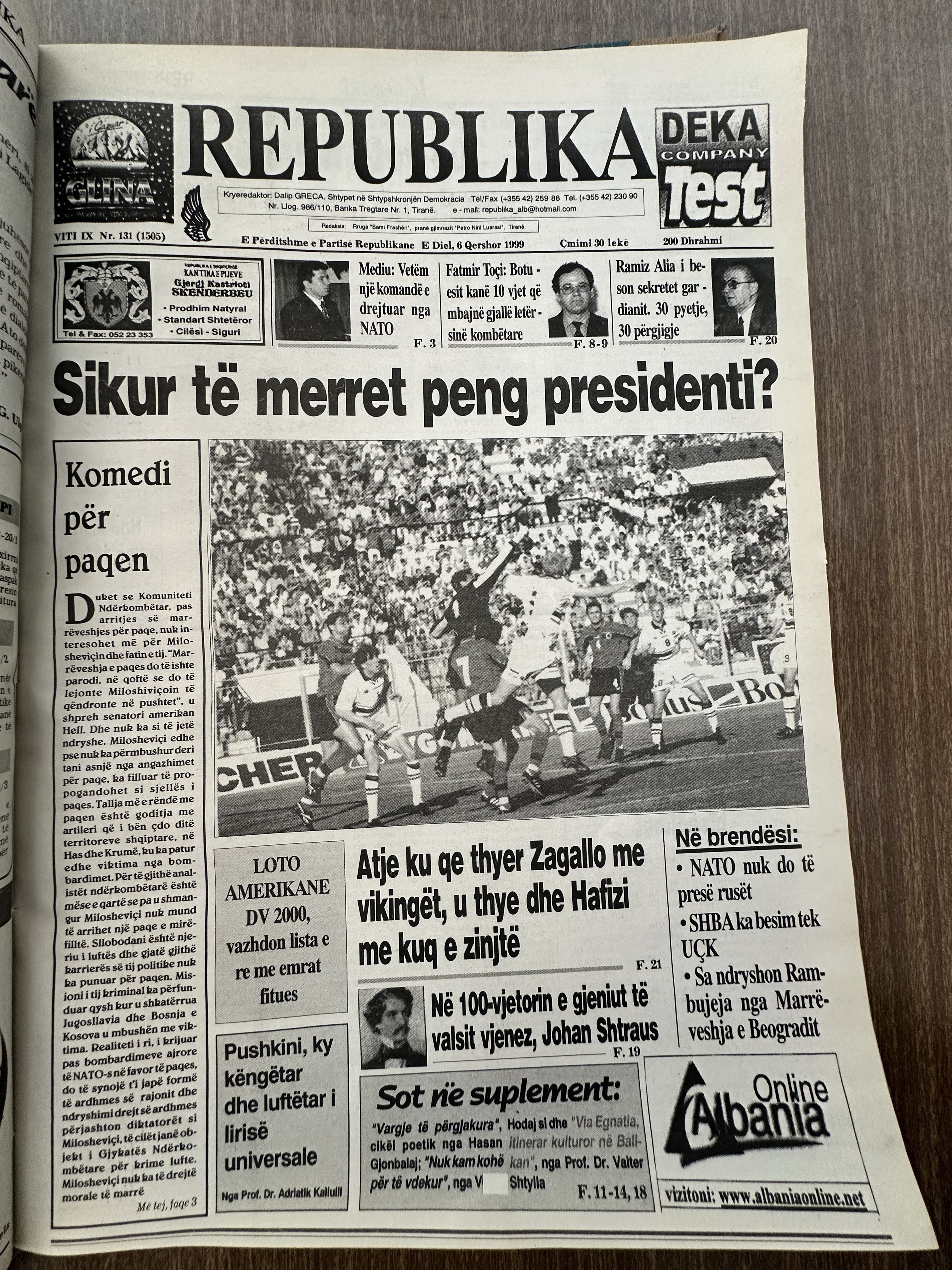 Original newspaper scan