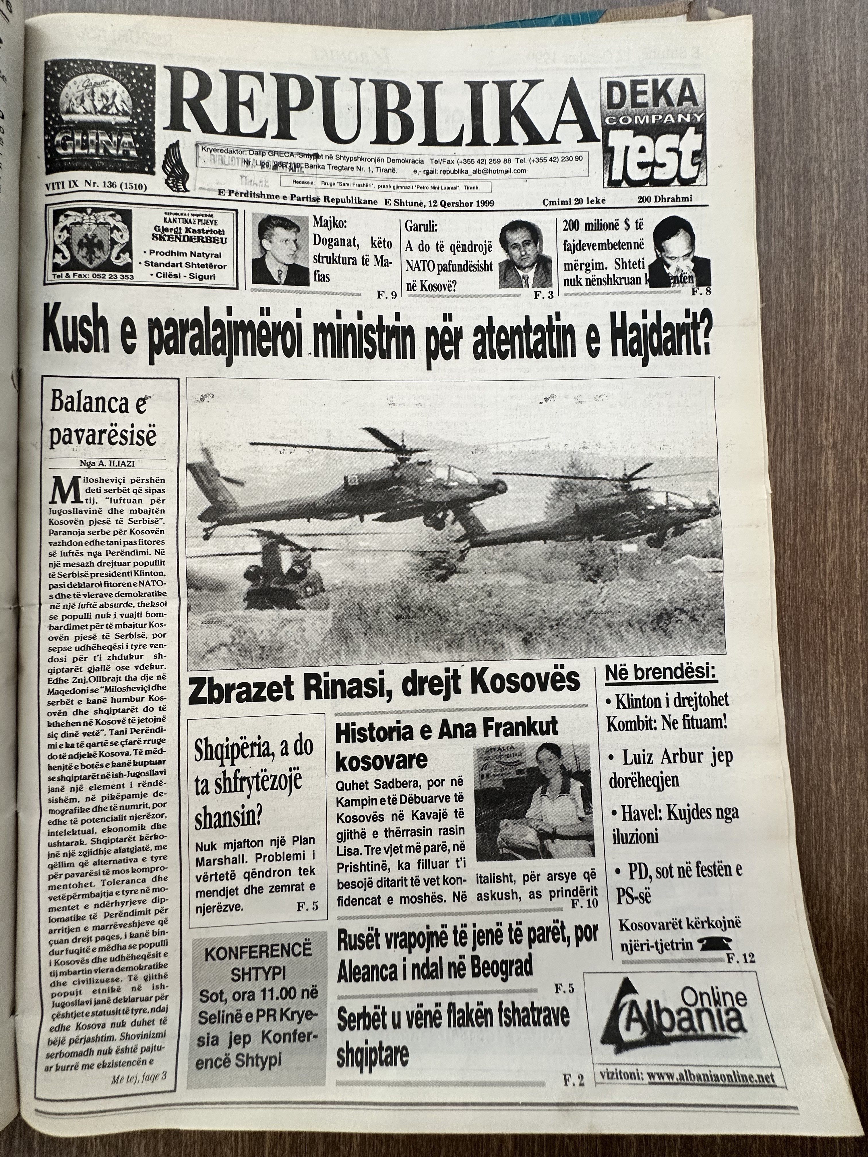 Original newspaper scan